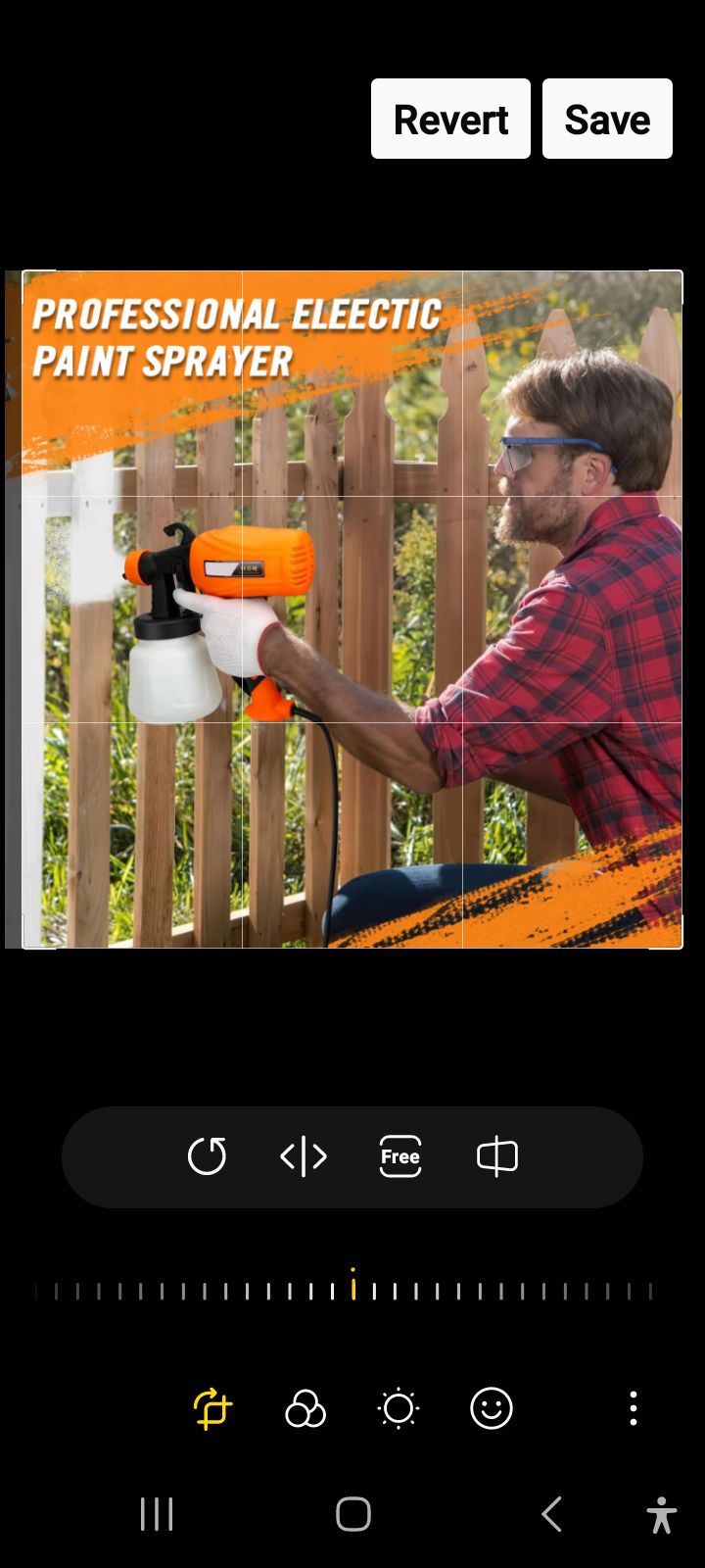 Electric gun sprayer