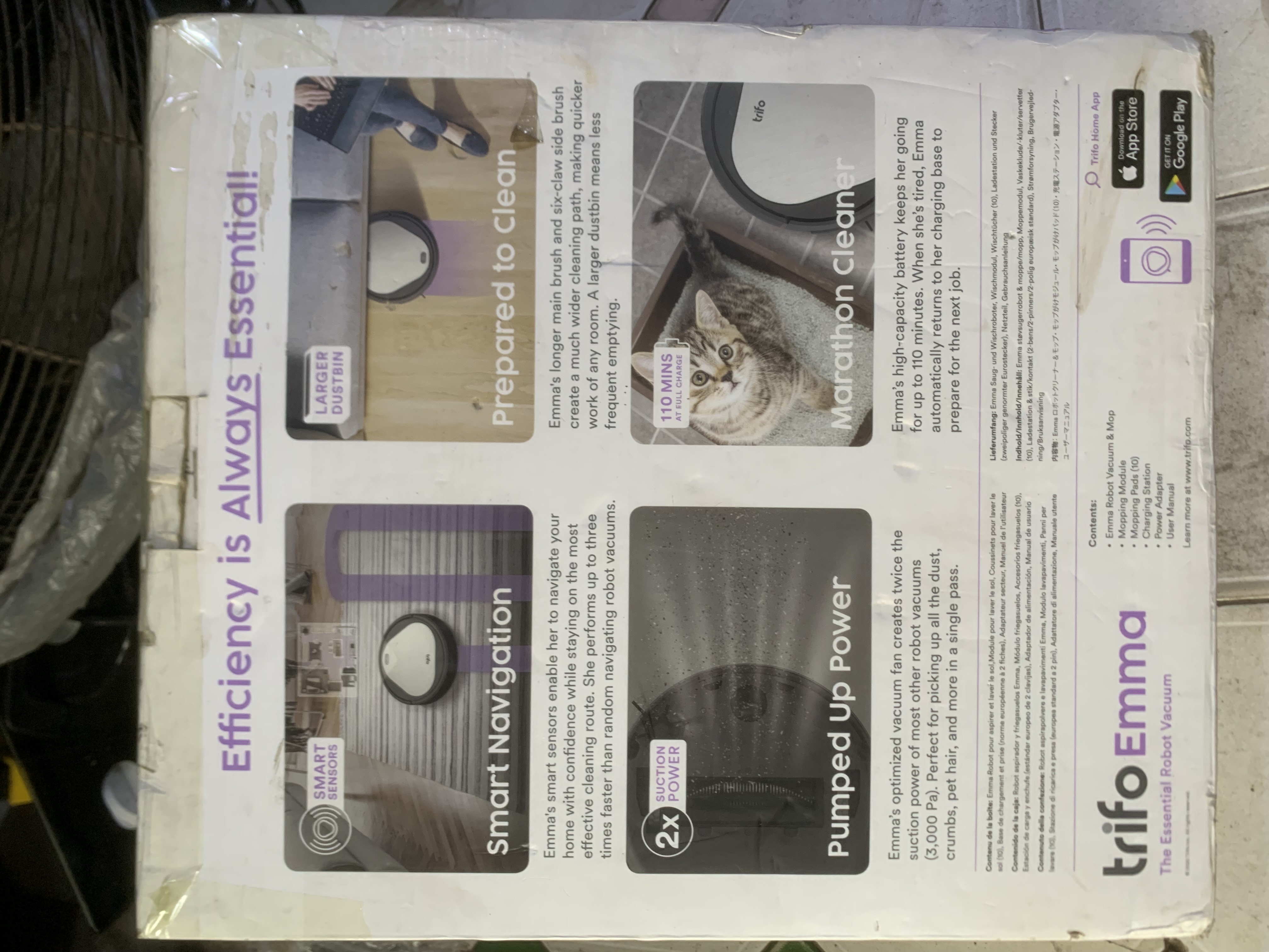 Trifo Emma Essential Robots Vacuum Mop