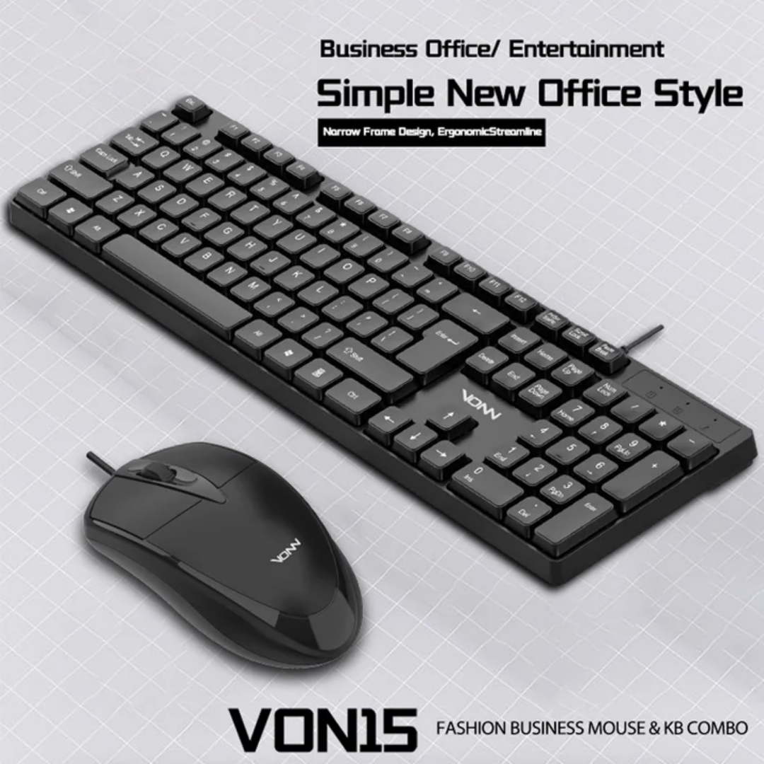 Vonn Business Keyboard Mouse Combo Set
