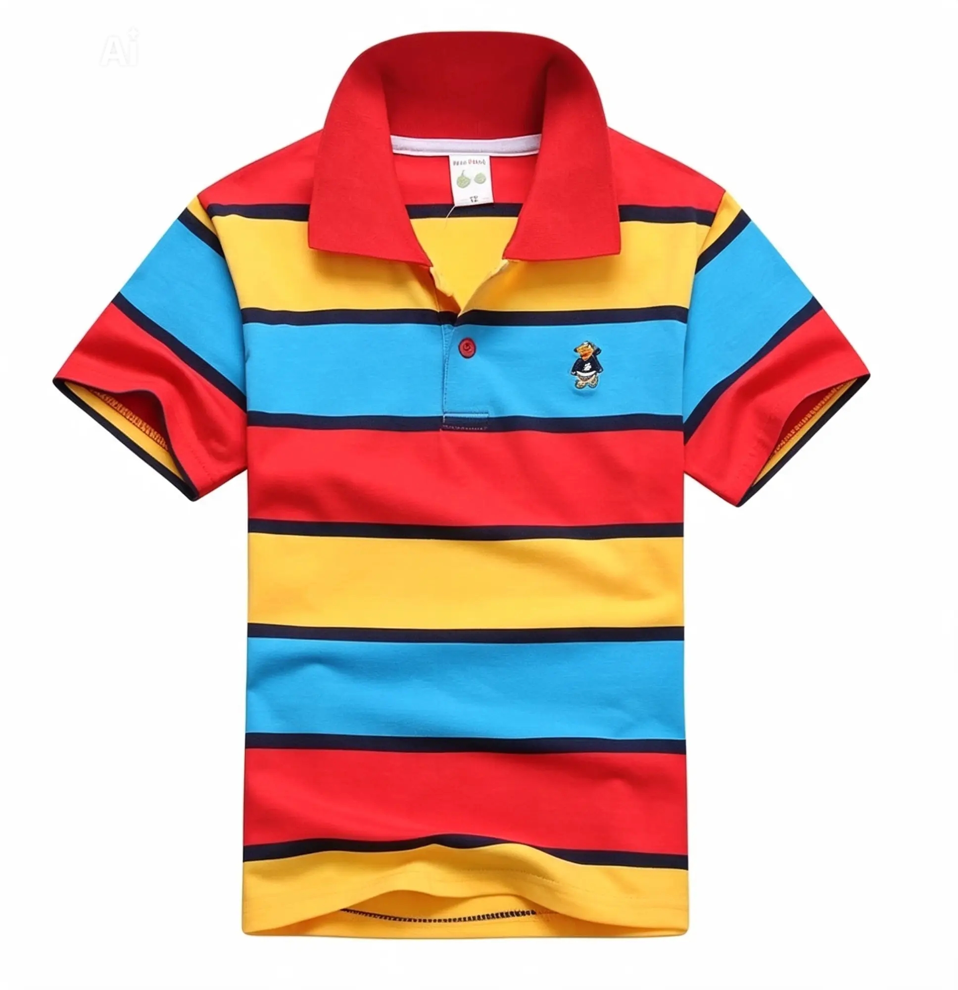stripes polo shirts for kids