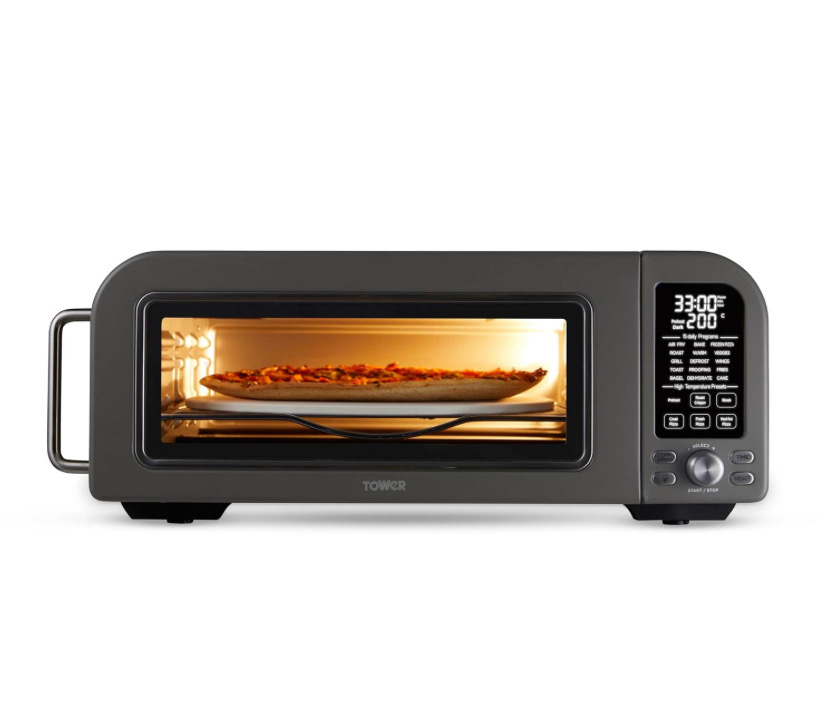 Tower Elite Pizza Oven Air Fryer With 5 High Temperature Programs