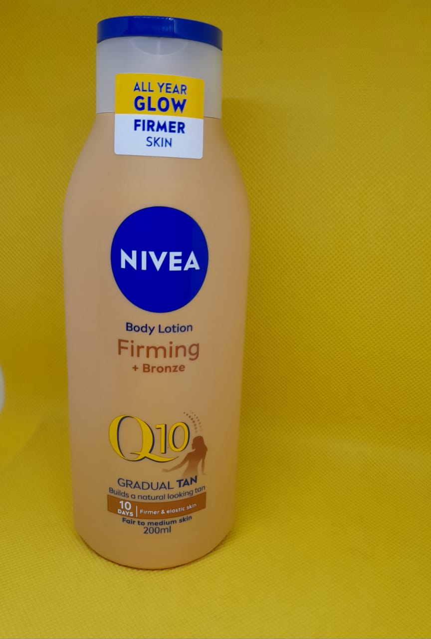 Nivea Q10 + Bronze Firming Lotion
