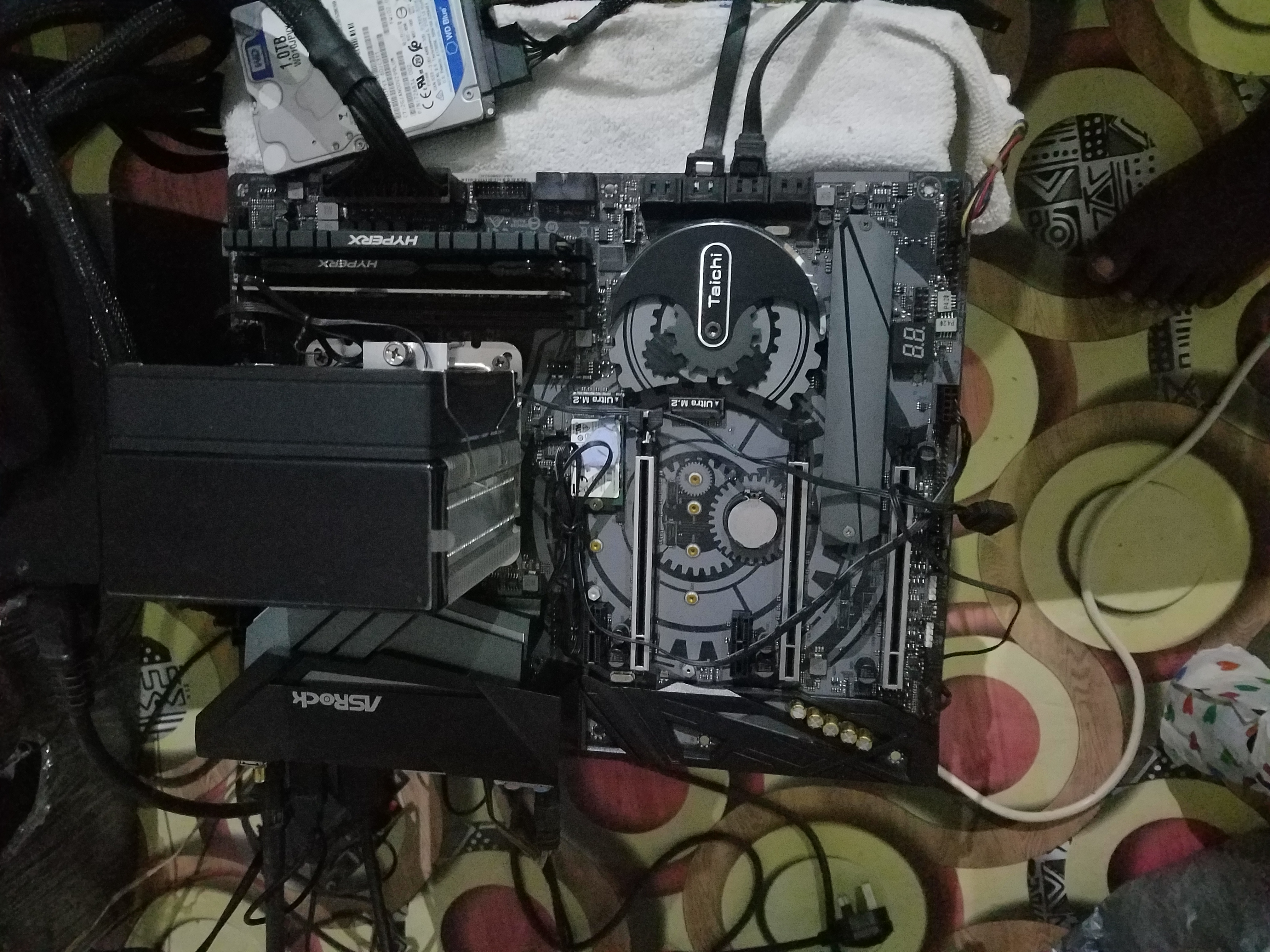 Asrock taichi z390 +i7 9700k