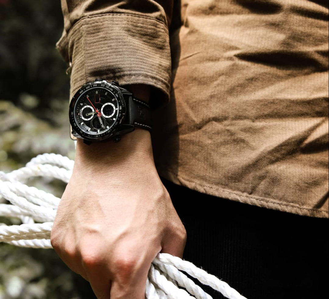 Naviforce Fashion Military Watch for Men Luxury Original Sports Chronograph Watch Waterproof Quartz Clock Digital Wrist Watch, Black. Brand: Naviforce | Similar products from Naviforce