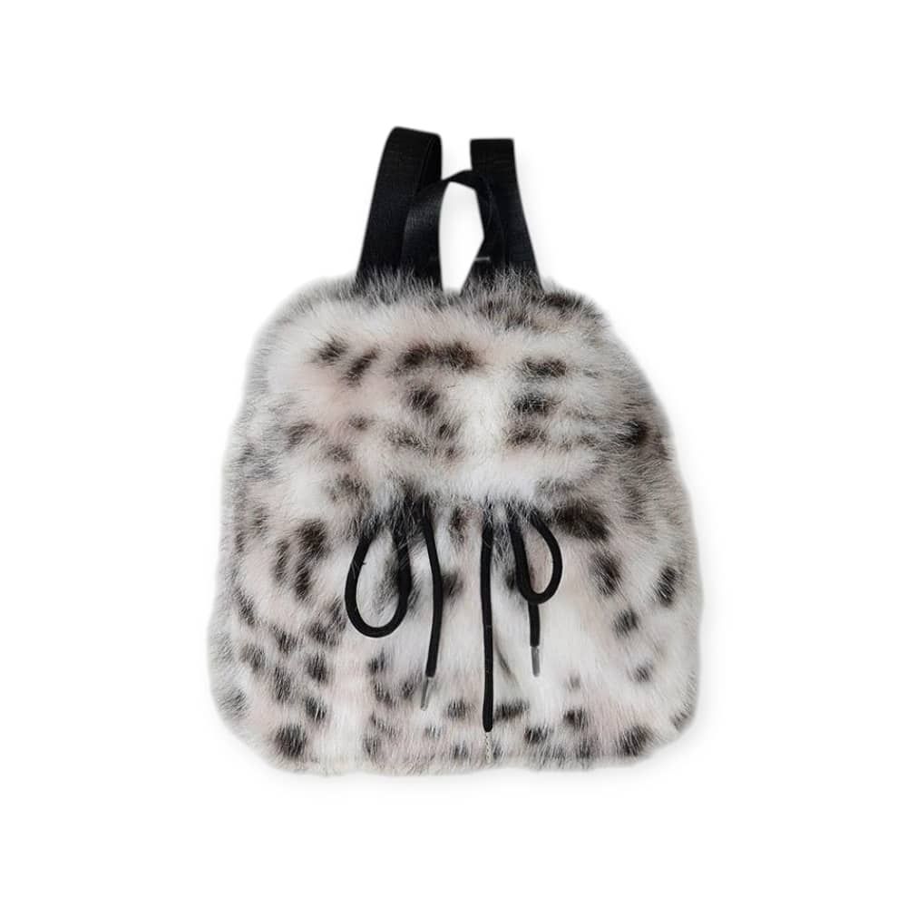Chic Faux Fur Backpack – Soft, Stylish &amp; Trendy