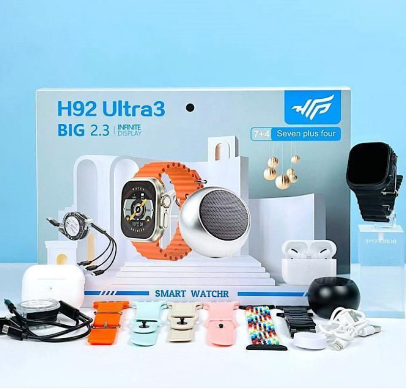 H92 3 Watch - Hd Display, Bluetooth Water Resistant