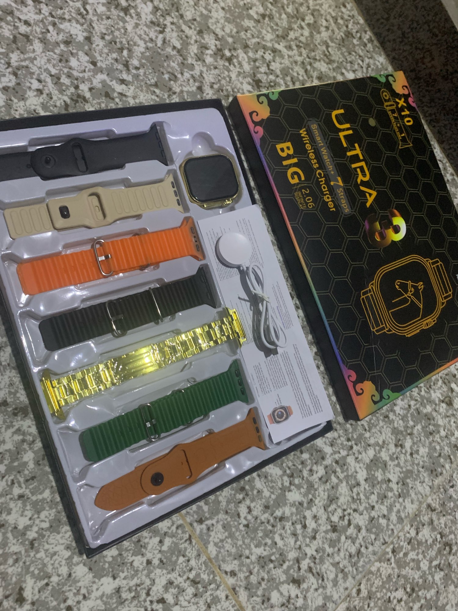 Series 10 Ultra 7-in-1 Watch band HD Full Touch Screen