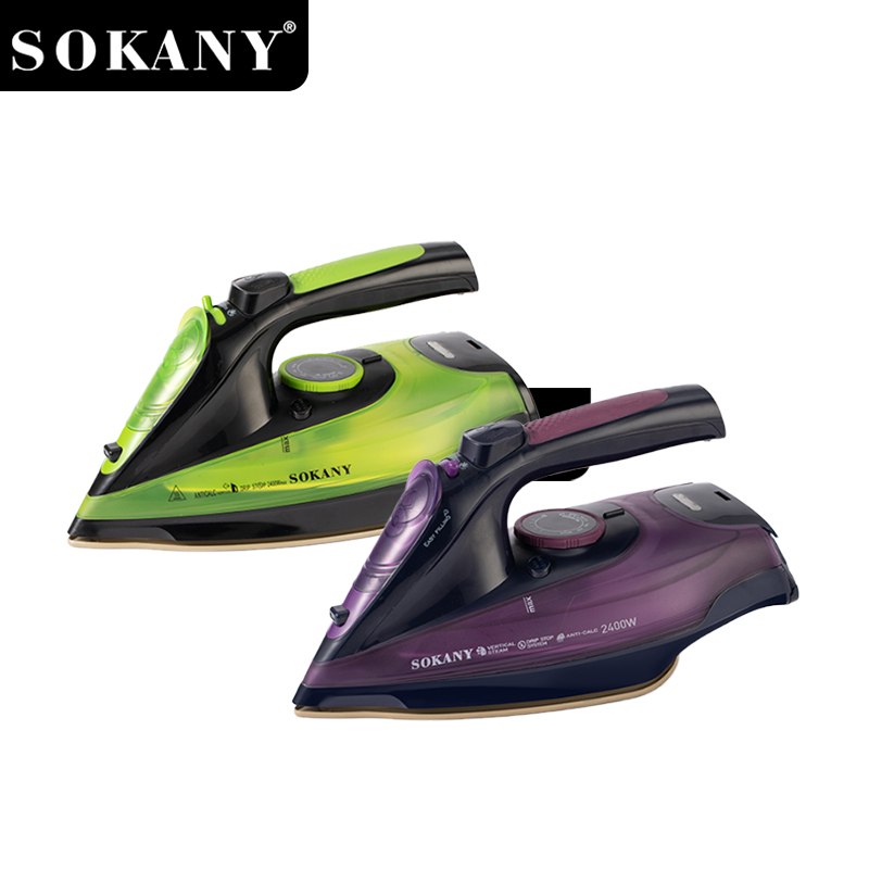 SOKANY Cordless Steam Iron with Charging Base