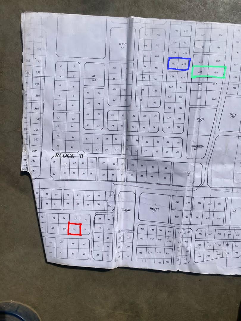 GRAVEL/HIGH WATER TABLE LANDS AT KANSHEGU FOR SALE