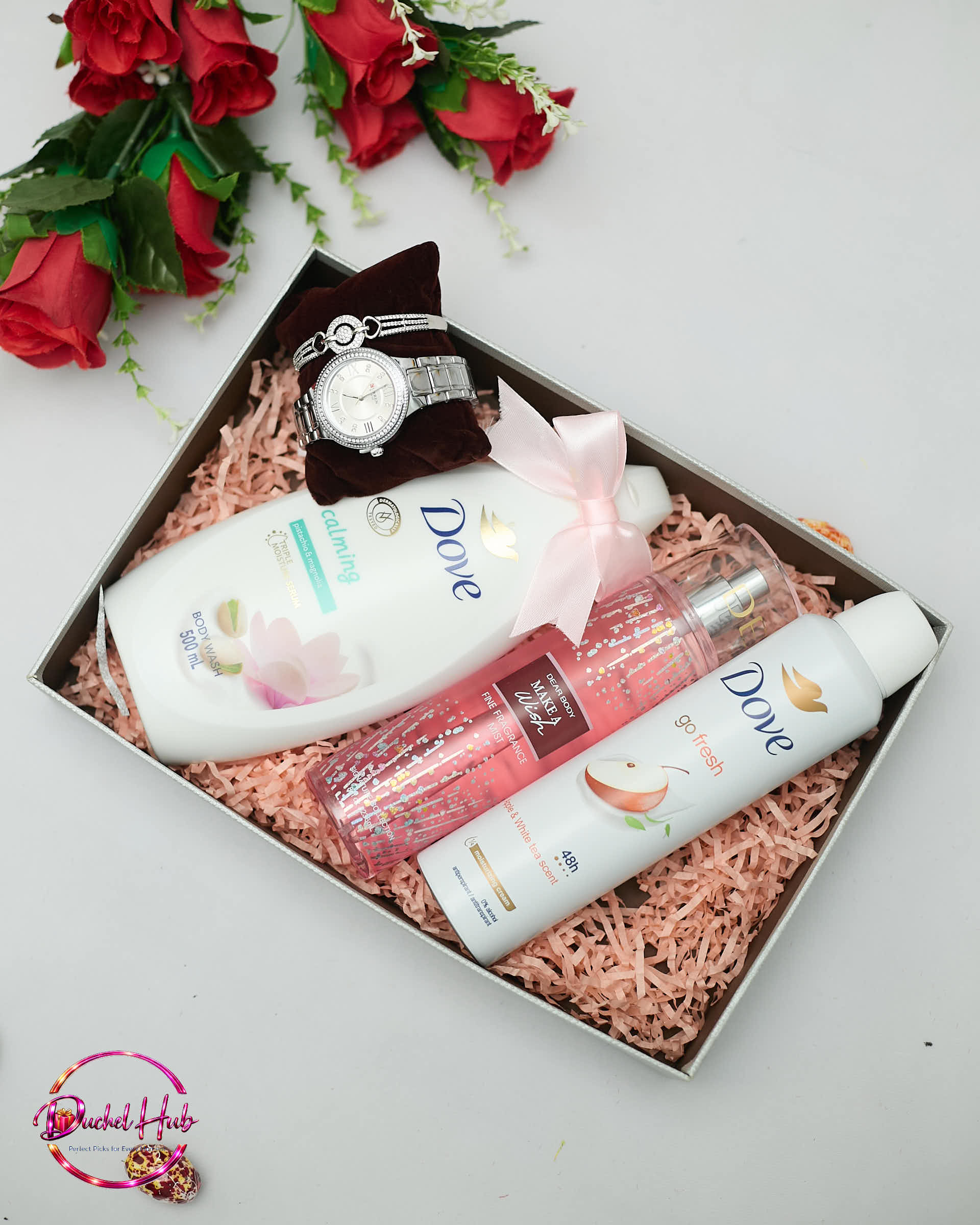 Elegant Women’s Fabric &amp; Beauty Gift Set