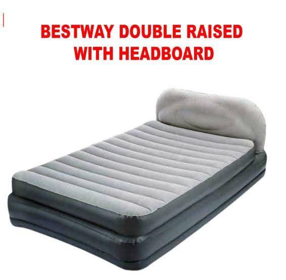pumping mattress with headboard