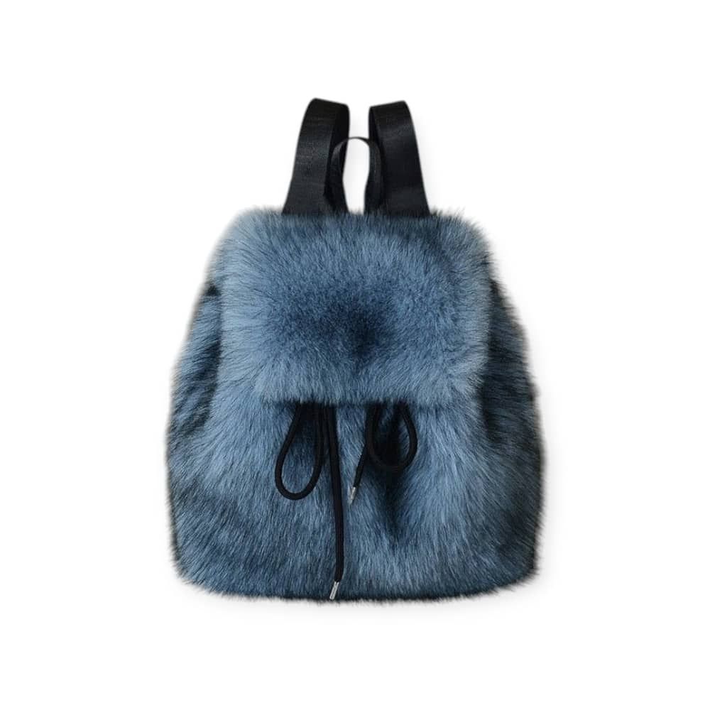 Chic Faux Fur Backpack – Soft, Stylish &amp; Trendy