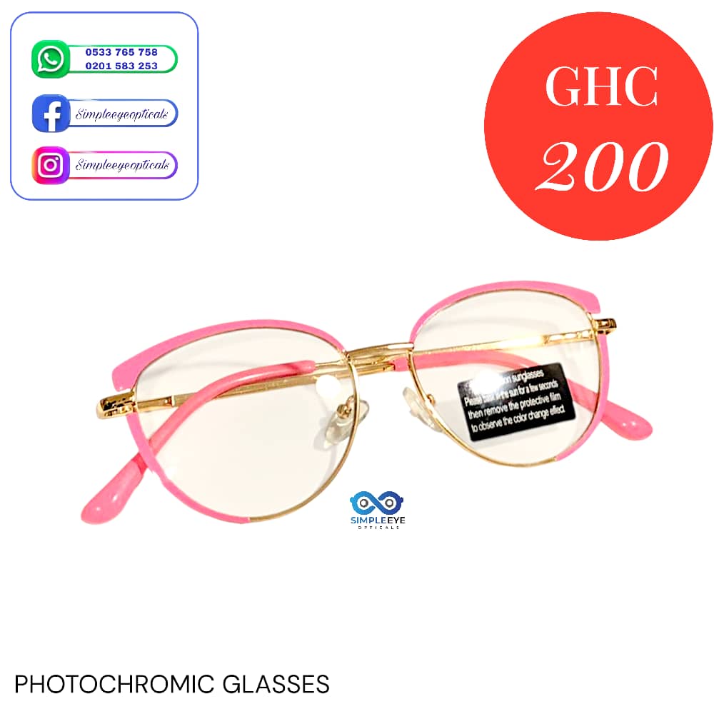Photochromic lense+Frame