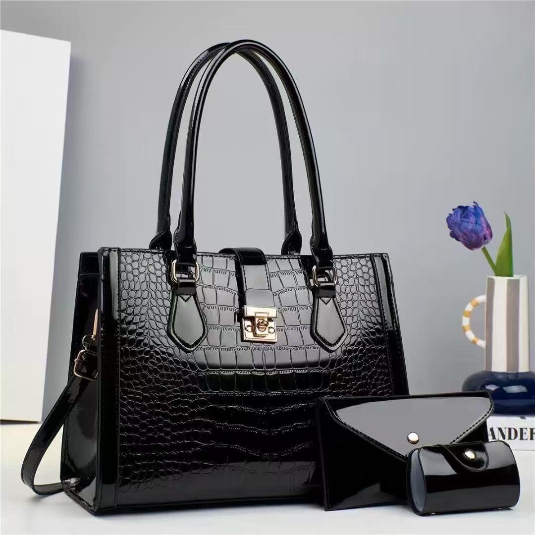 MIDNIGHT LUXE CROC SET