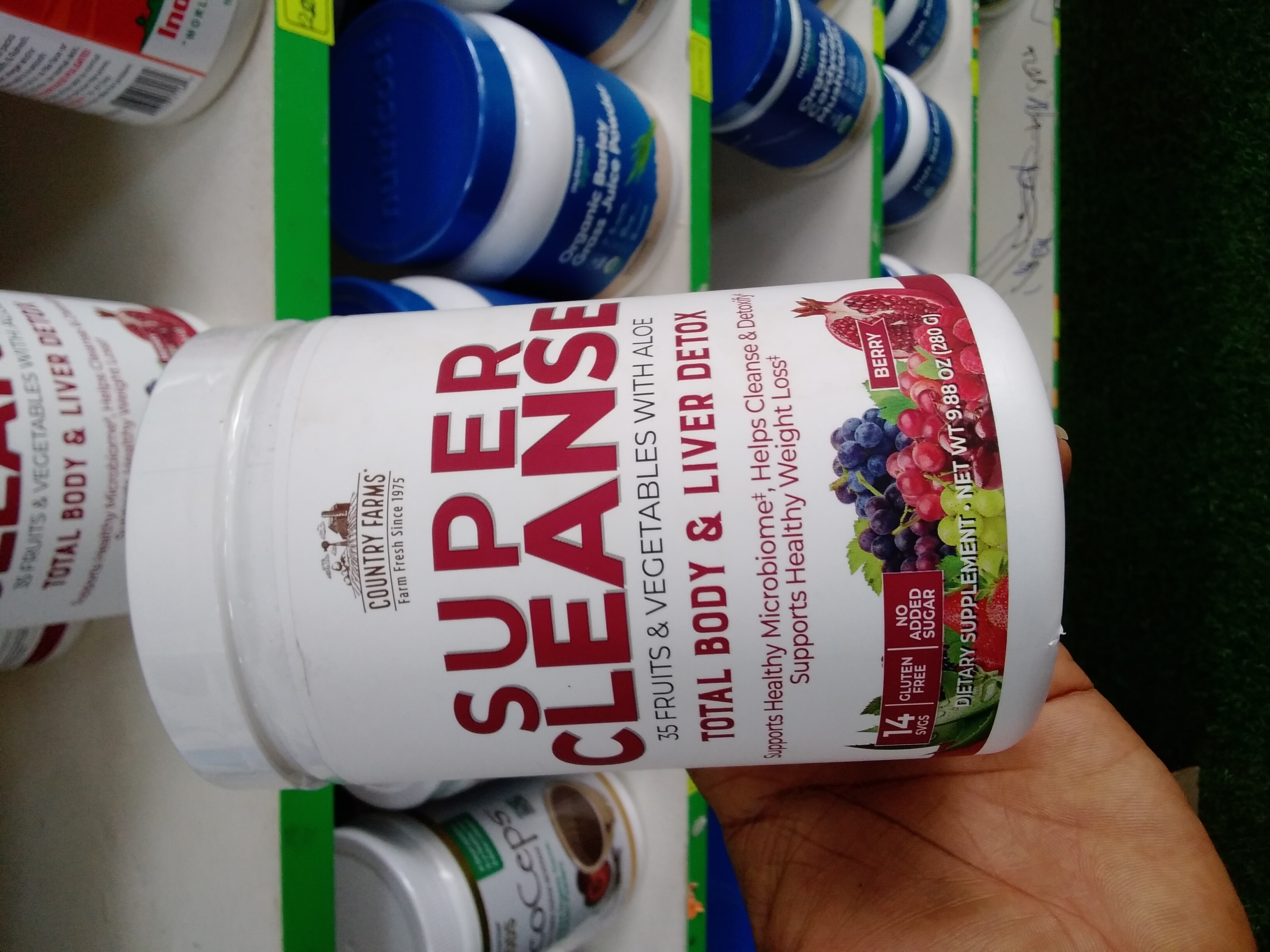 Country Farms Super Cleanse 35 Fruit Liver Detox Berry