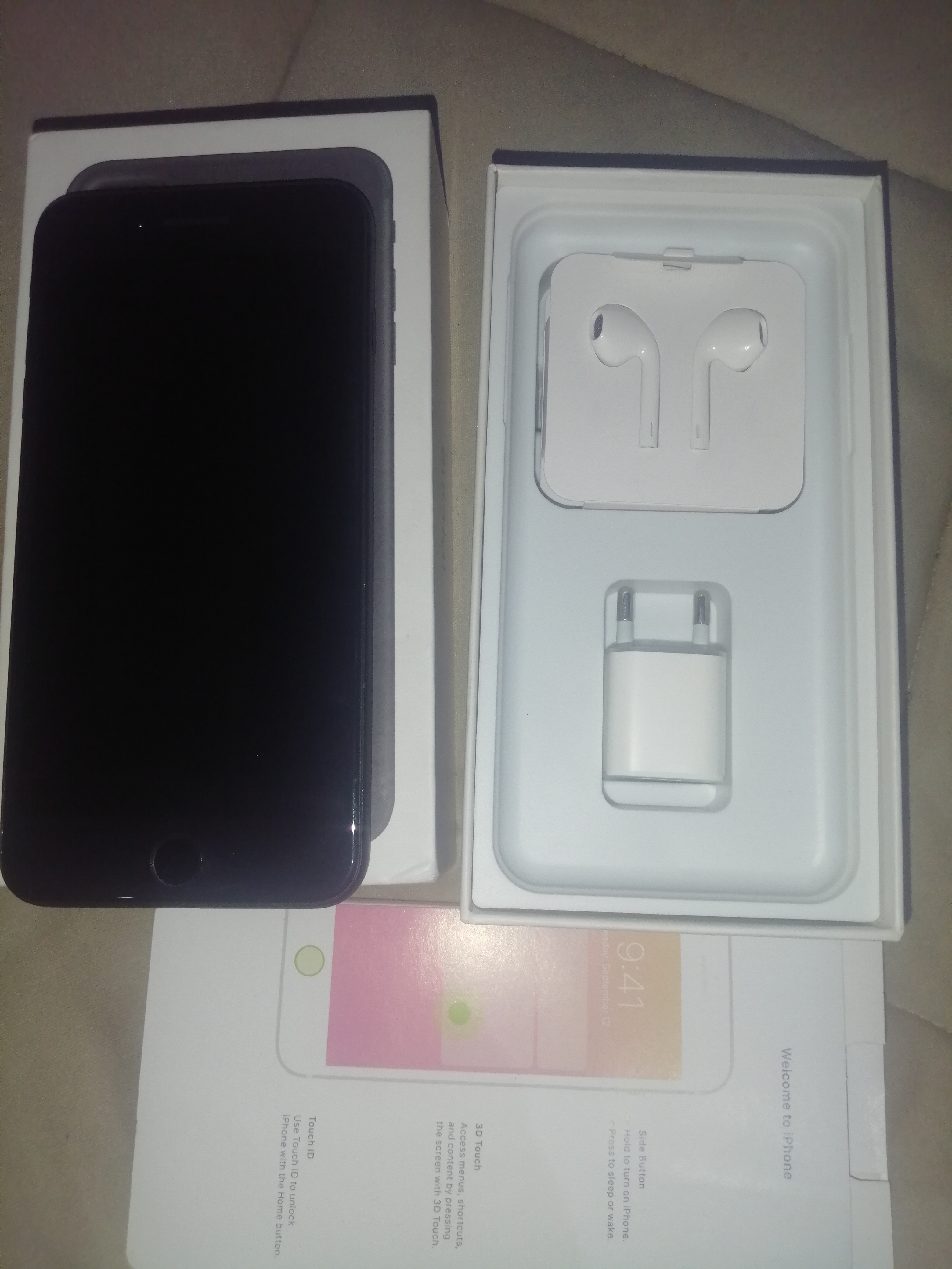 New iPhone 7 Plus, 128gb - Matte Black