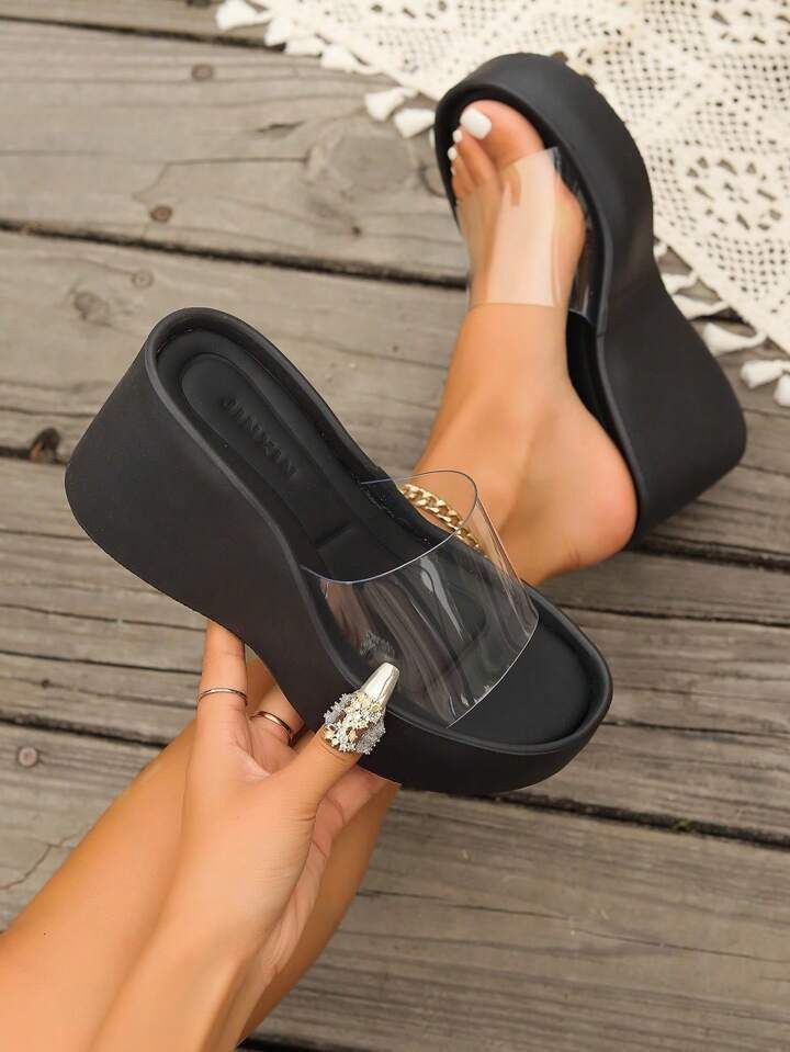 Platform slippers