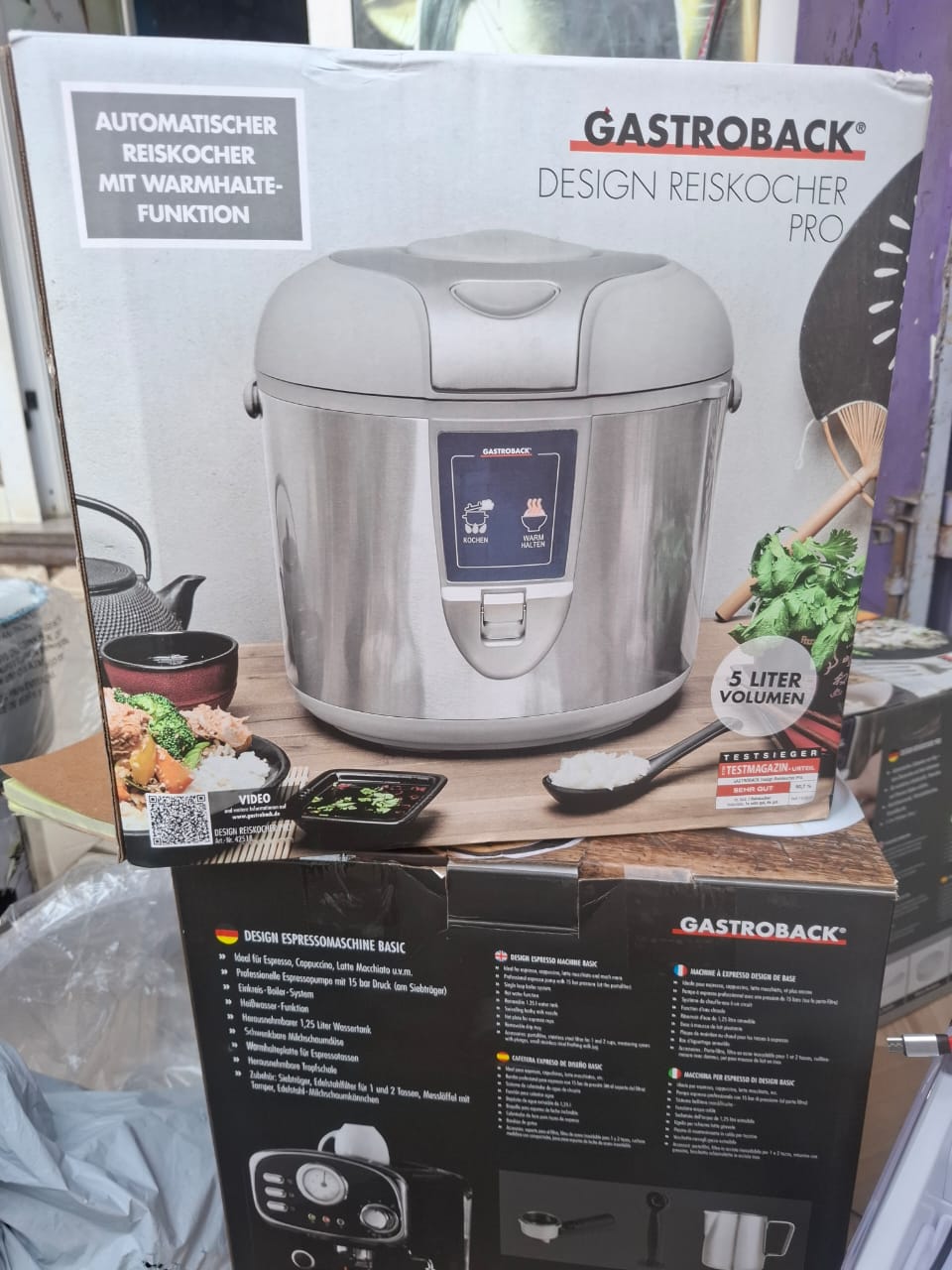 5litre Gastroback Rice Cooker Germany 🇩🇪
