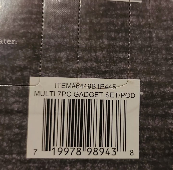 Cambridge 7-Pc Kitchen Tool Set - SS, Ergonomic, Colorful