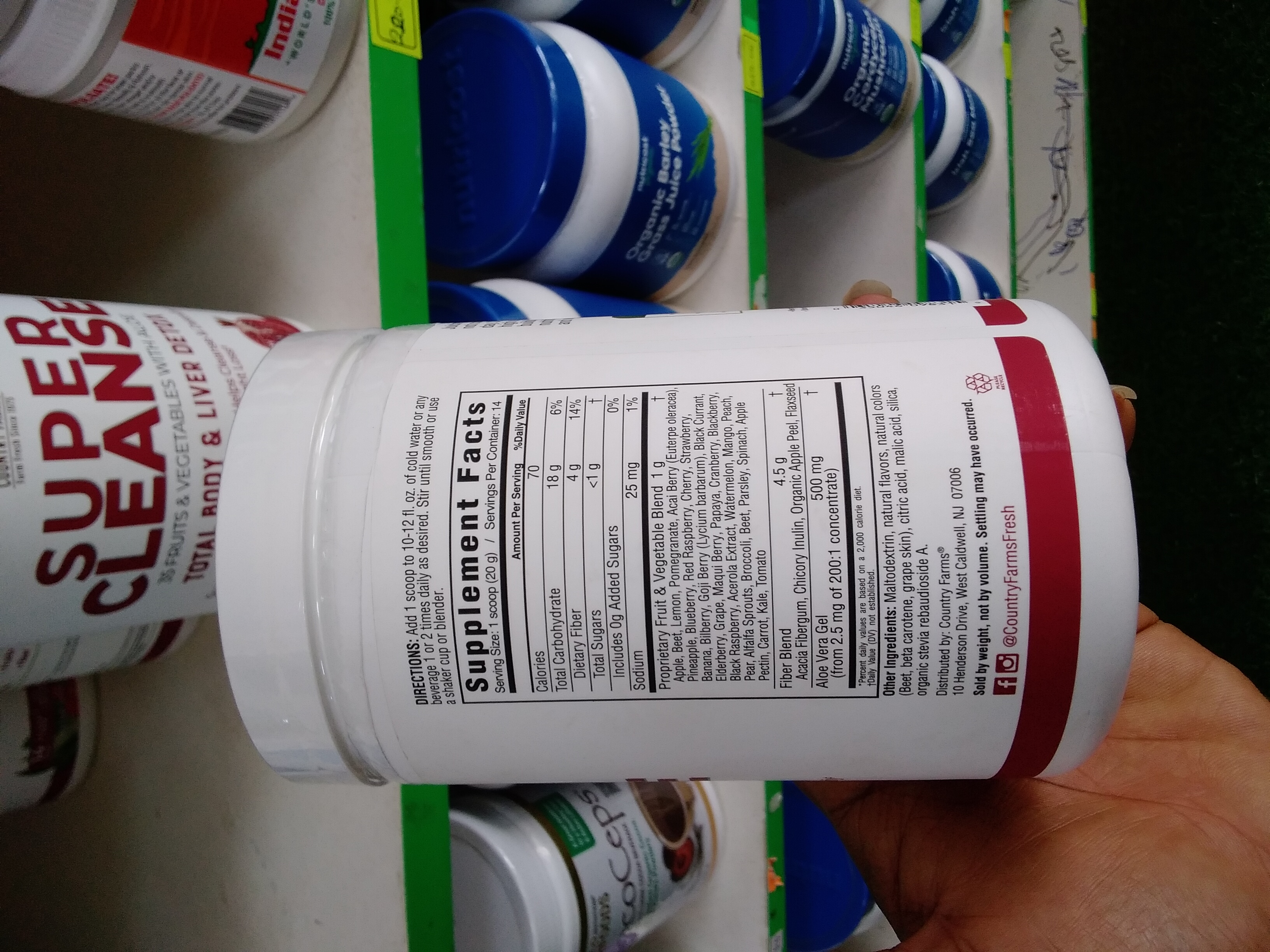 Country Farms Super Cleanse 35 Fruit Liver Detox Berry