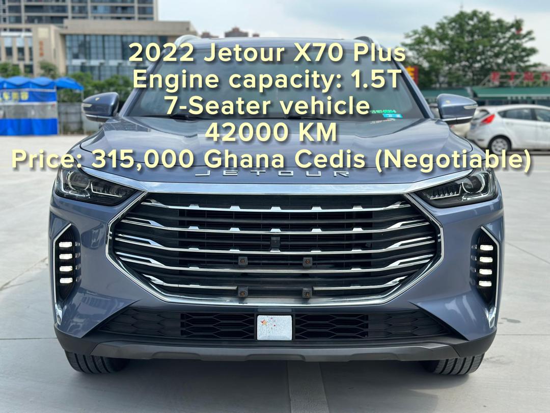 2022 Jetour X70 Plus 1.5T 7-Seater SUV - 42K KM - Ghana