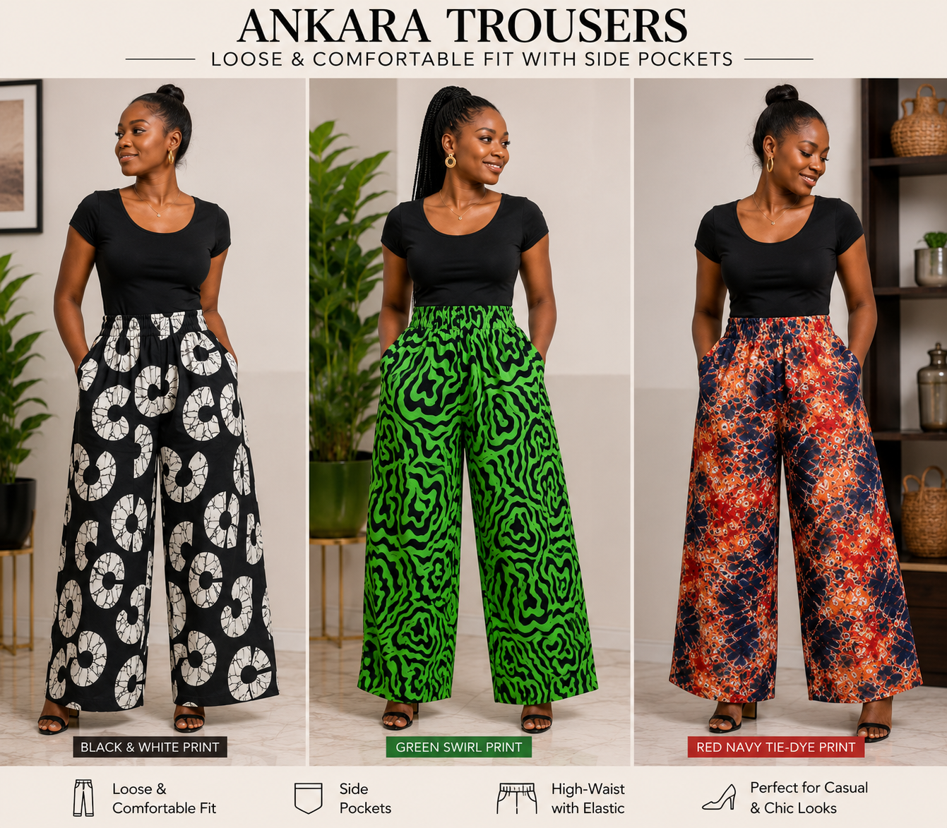 Ankara Trouser palazzo