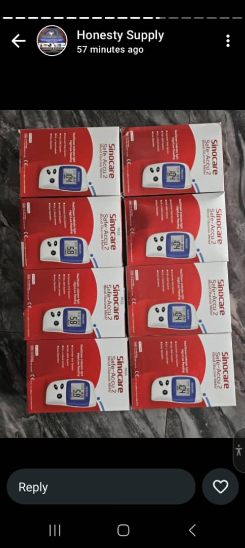 sinocare glucometer and strips