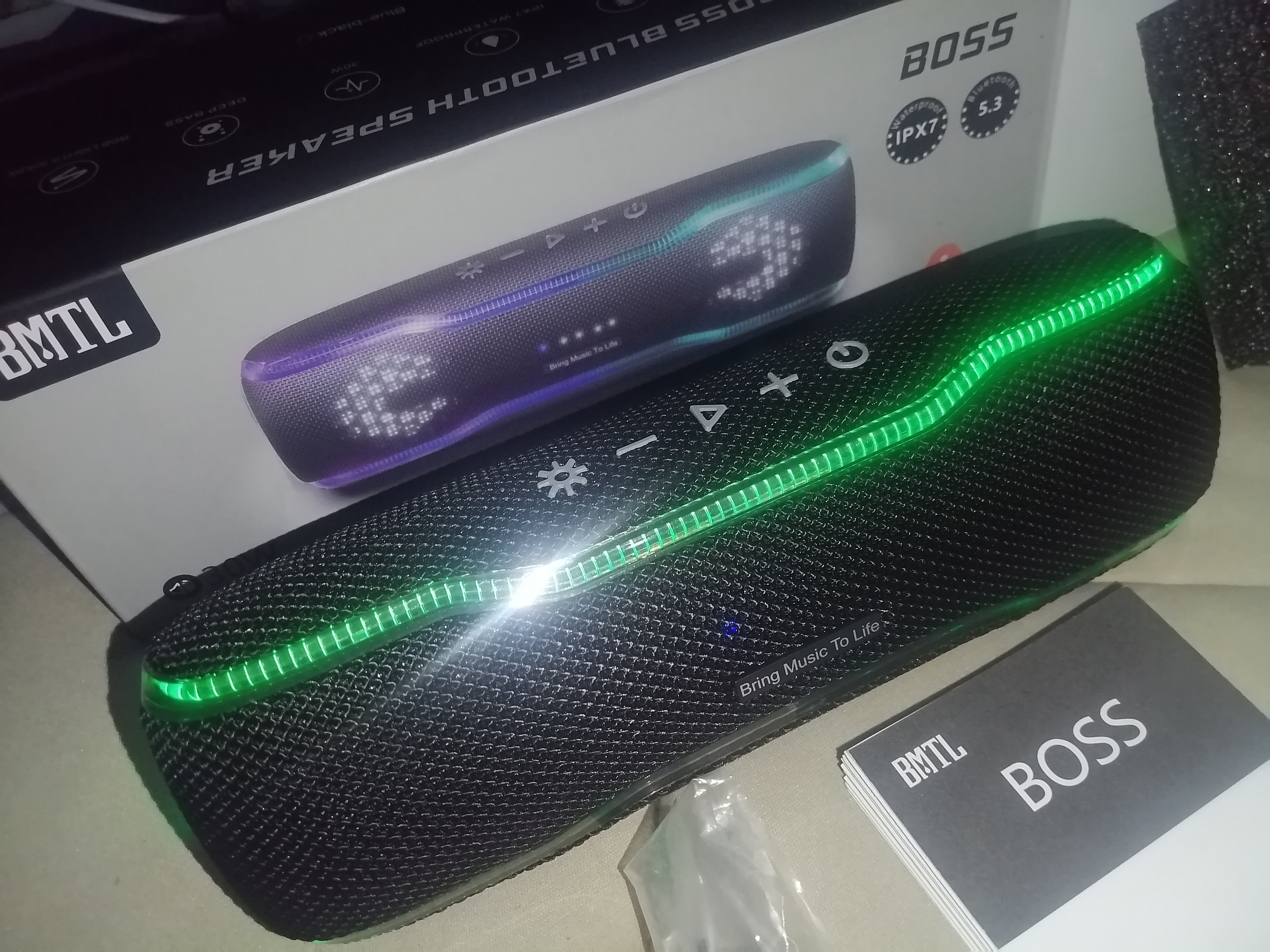 BMTL Boss Portable Bluetooth Speaker