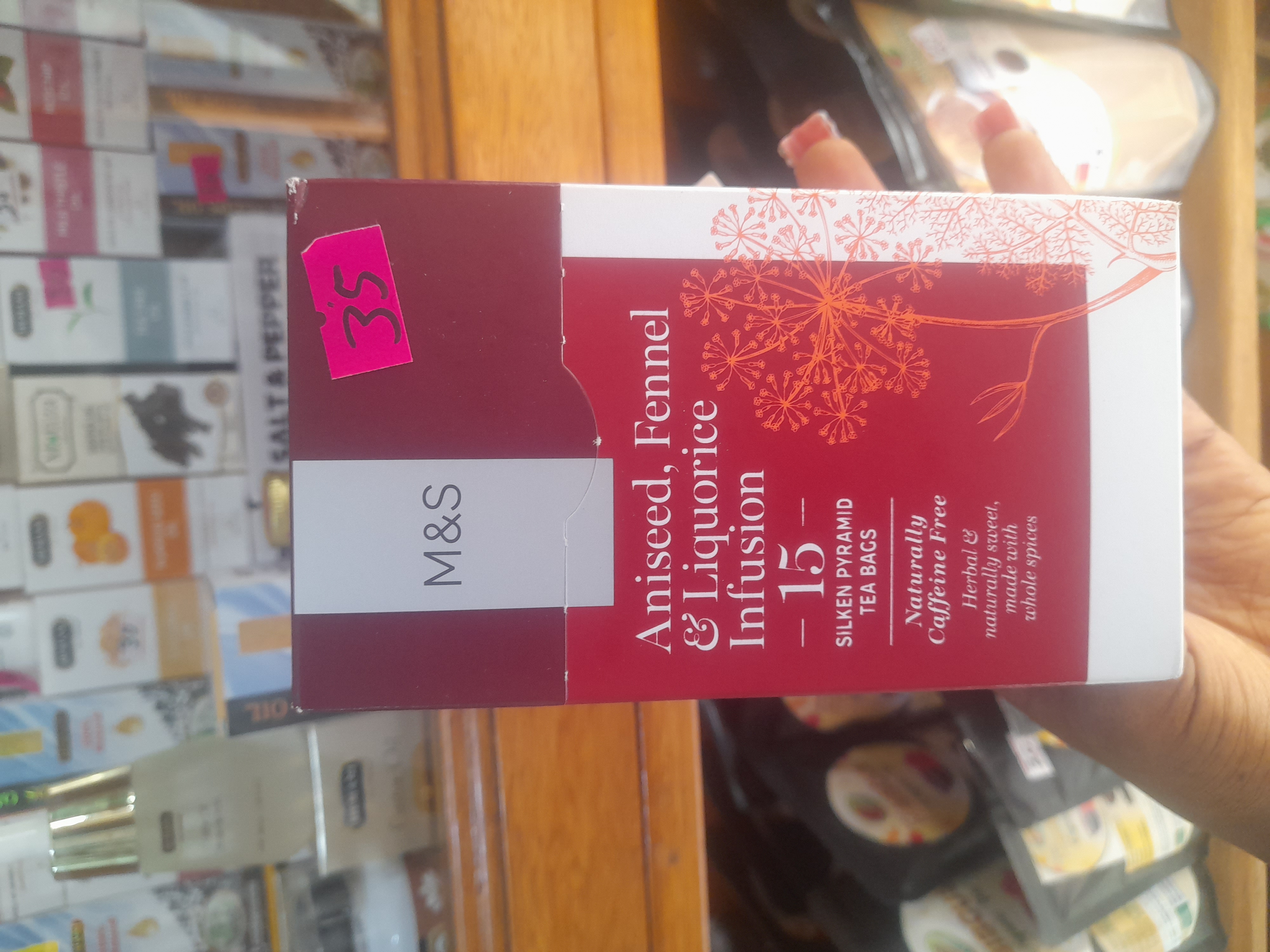 ANISE,FENNEL AND LIQUORICE INFUSION