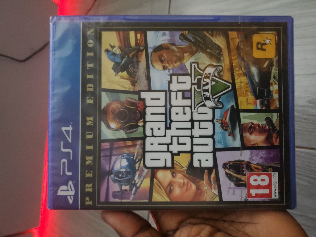 Grand Theft Auto V PS4 CD