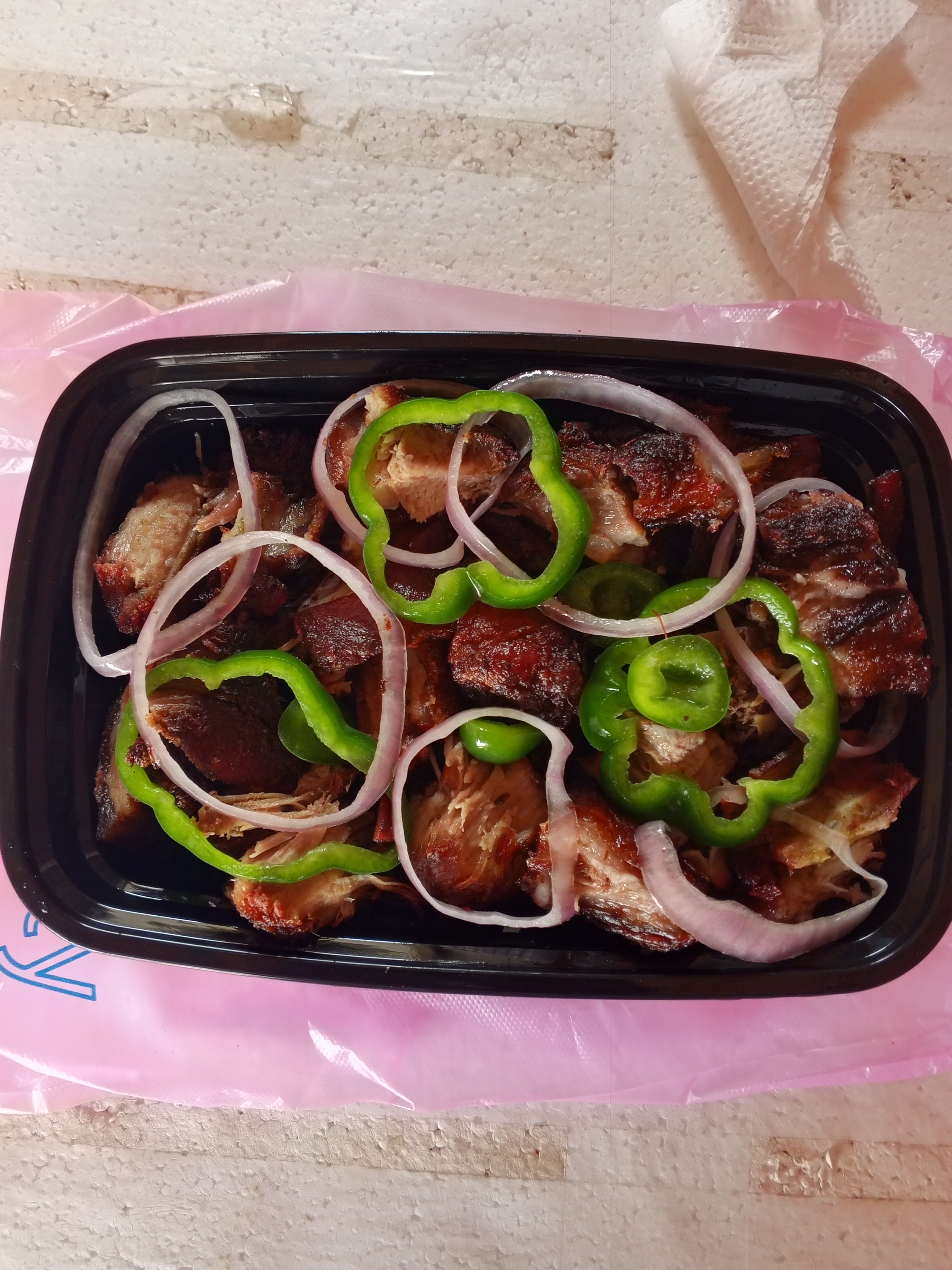 This is an advertisement for a pork boutique, not an electronics product. Therefore, I cannot generate an electronics product title based on the provided image.

If you would like a title for the pork