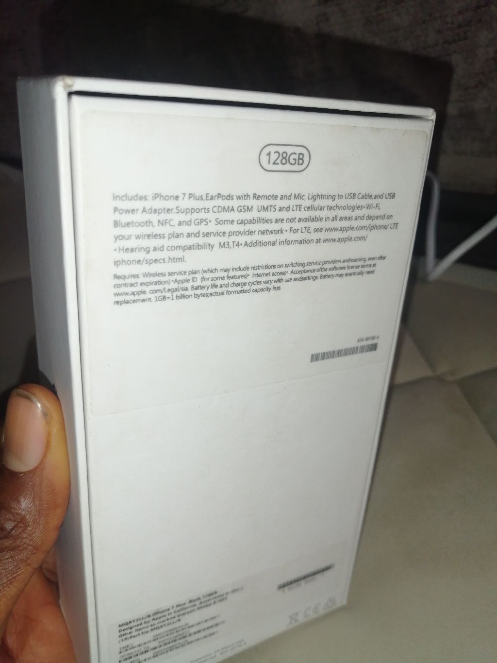 iPhone 7 plus 128gb Black
