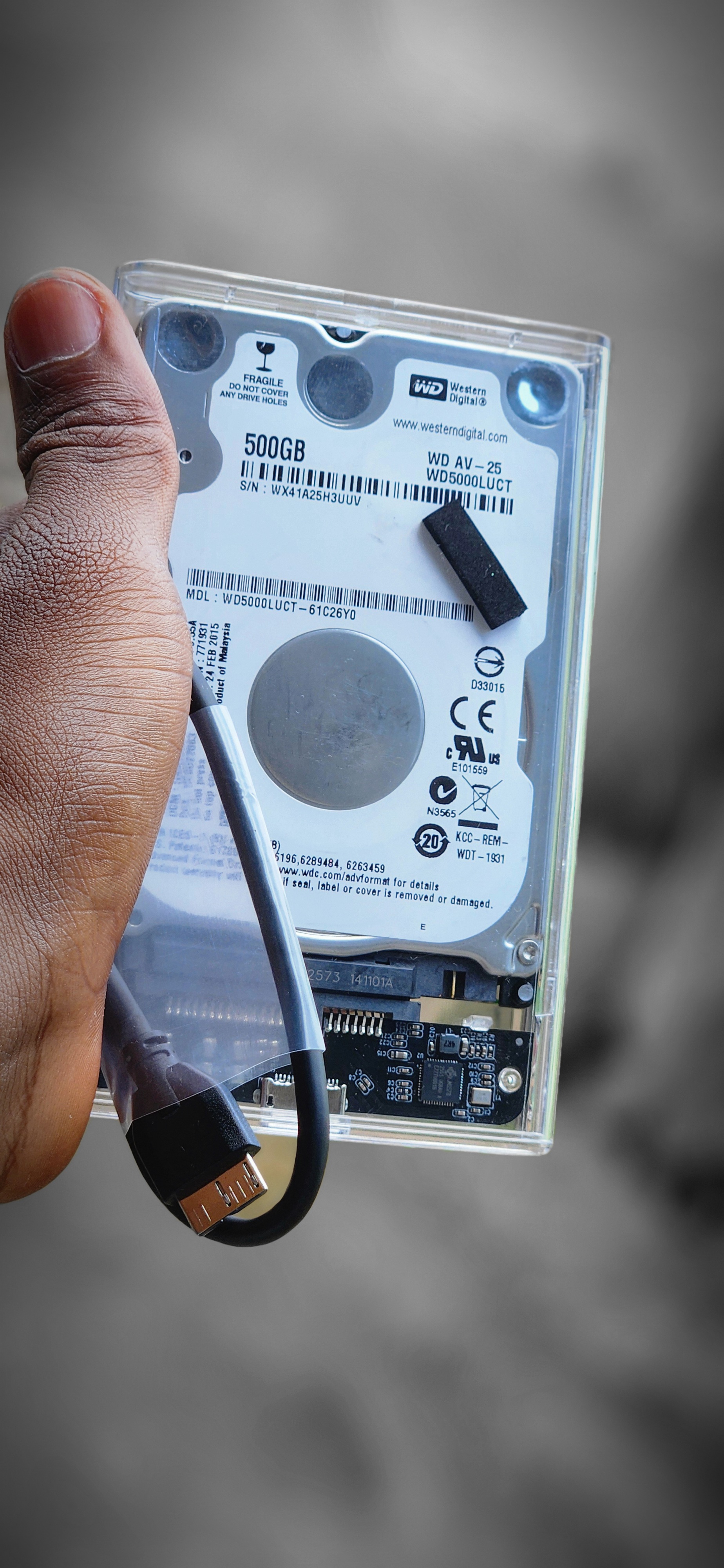 Hard Disk Drive and Case