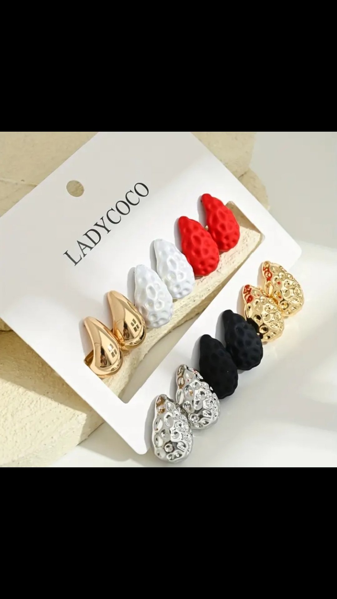 Premium Earrings Collection - Pick Your StyleDifferent beautiful styles available.All earrings cost GH$50 per card. Please send a screenshot of the one you want.