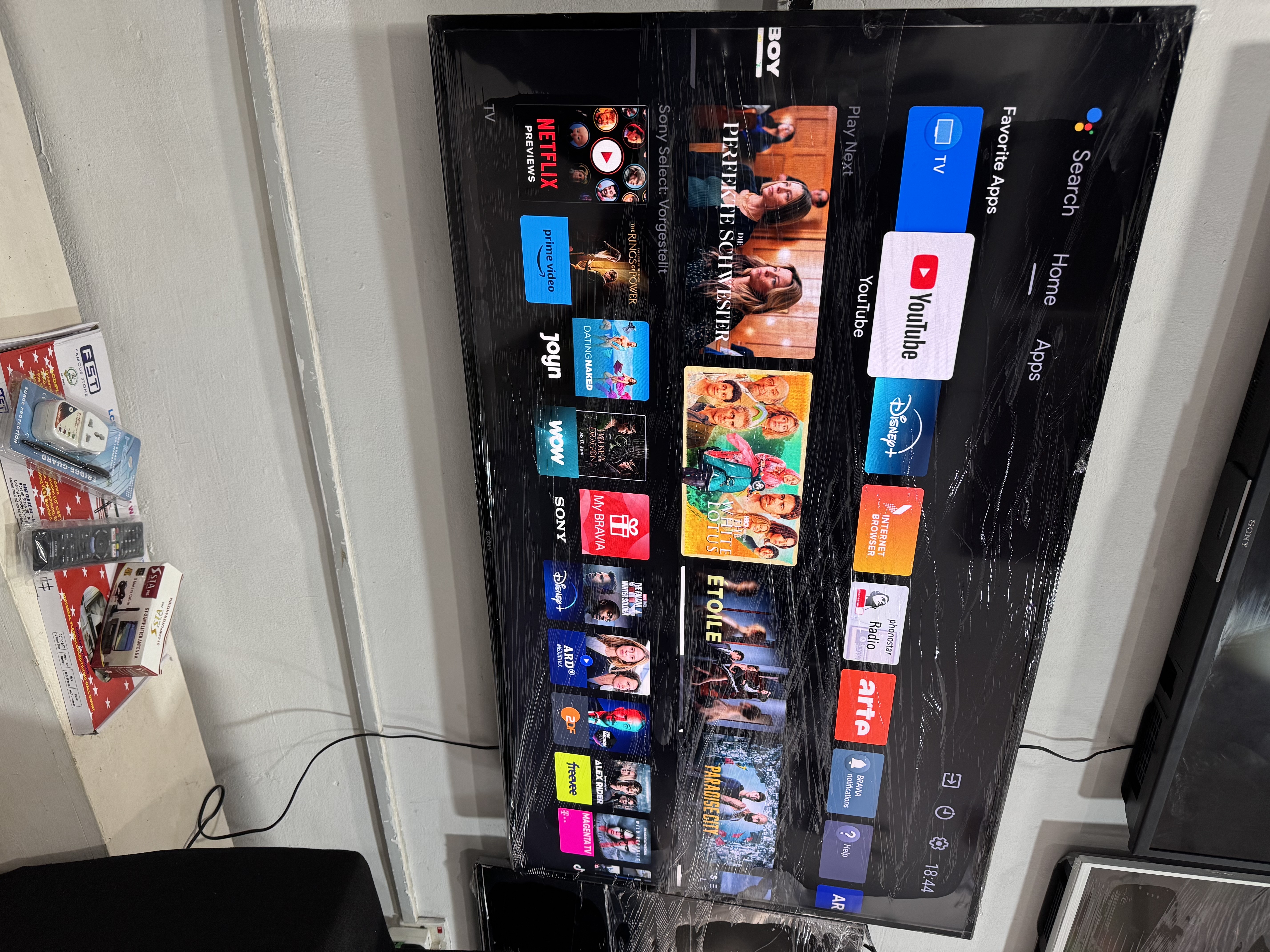 55inches full digital satellite android 4k ultra hd led smart SONY TV