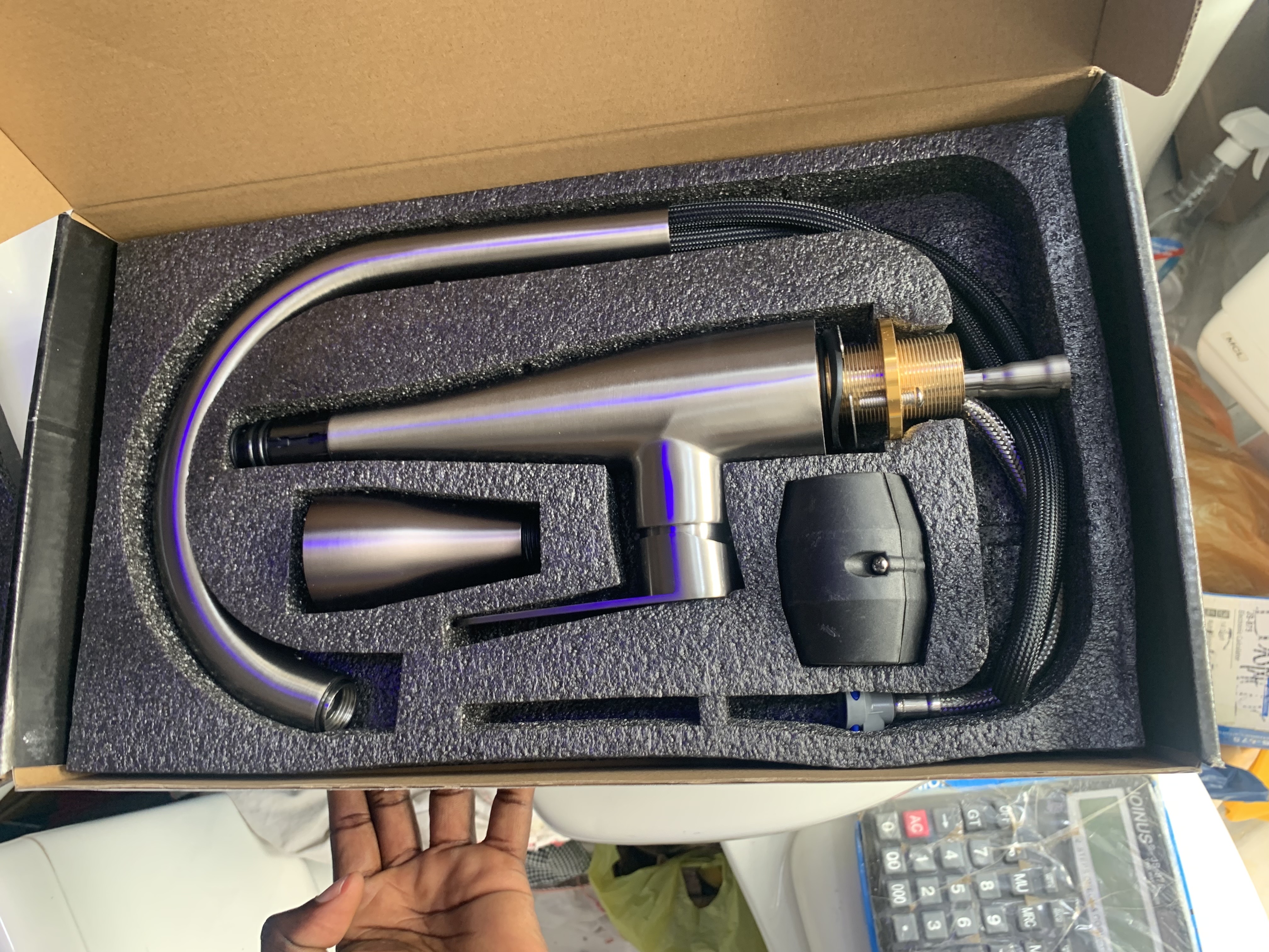 European pull out sink tap_Kitchen sink tap complete