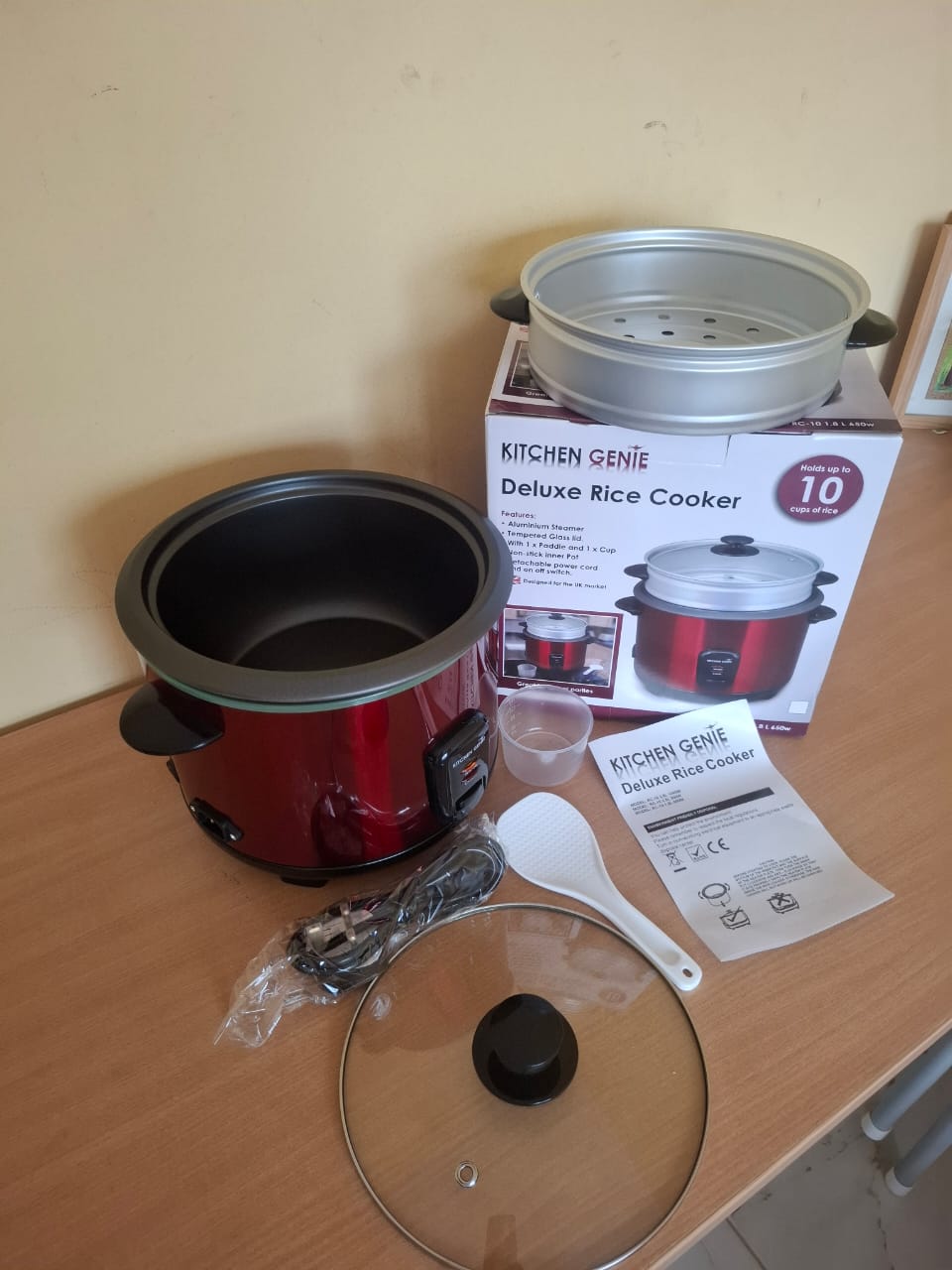 1.8litre Capacity kitchen genie rice cooker UK 🇬🇧