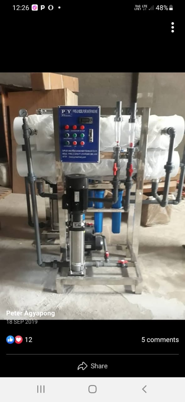water treatment machine