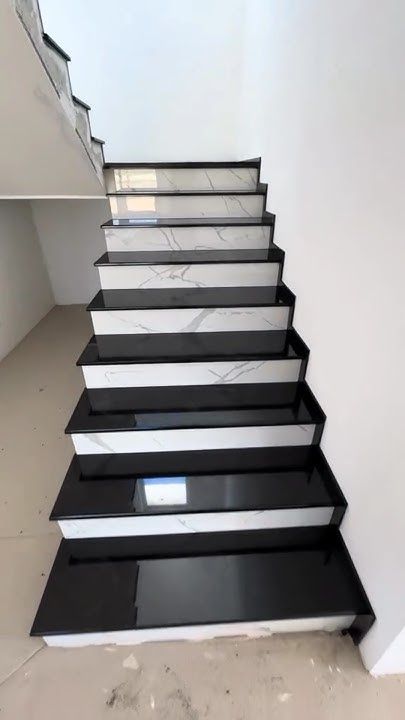 Granite stones design staircase