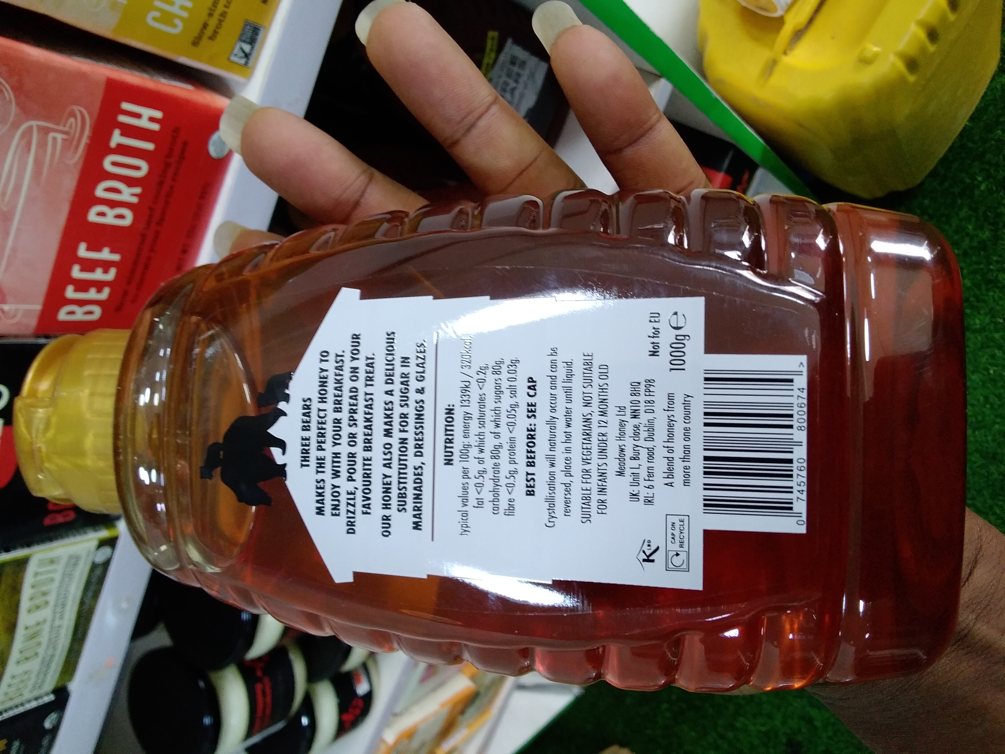 Three Bears Honey 1kg Value Pack