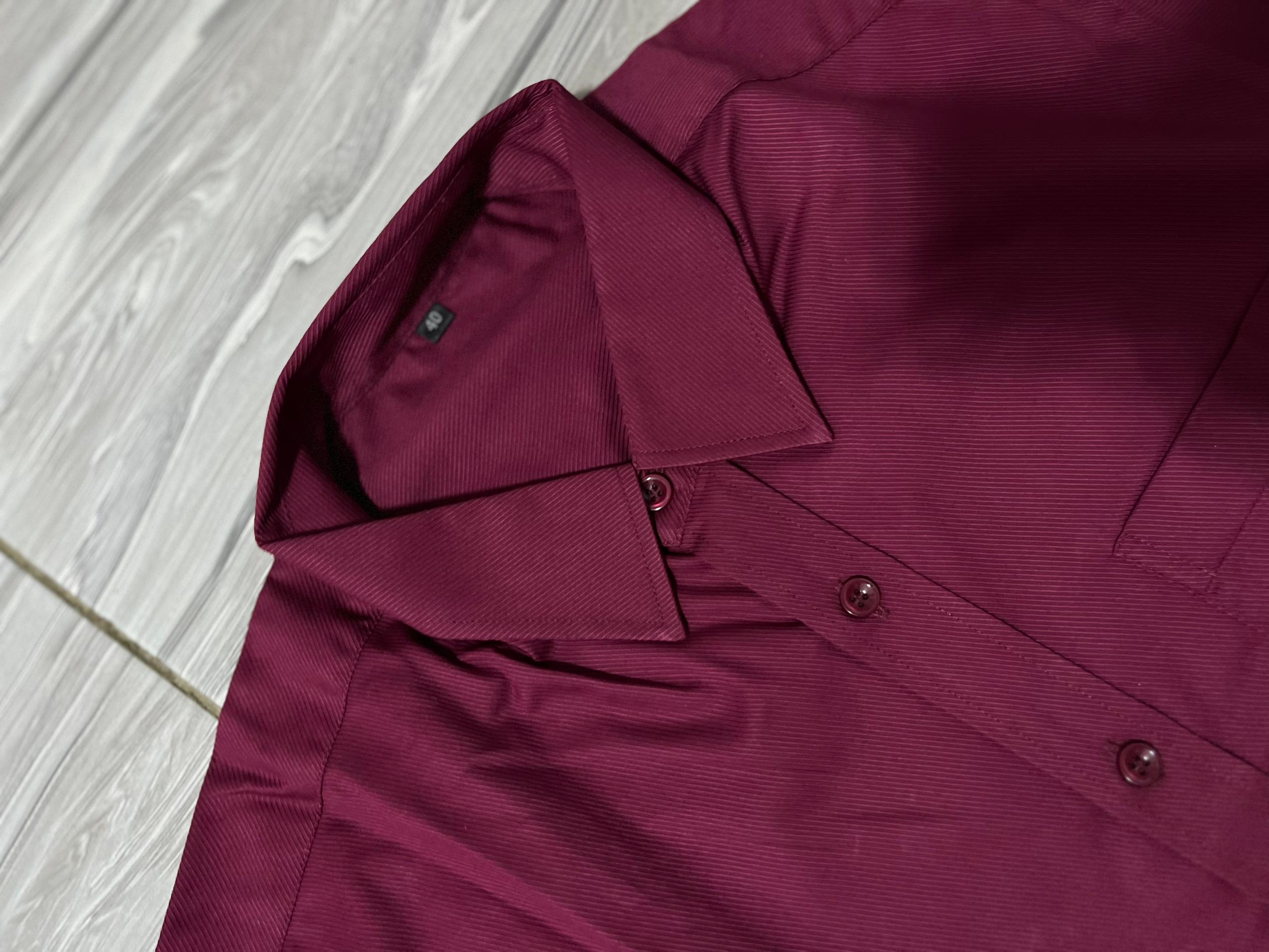 Men Plain Long Sleeves Shirt