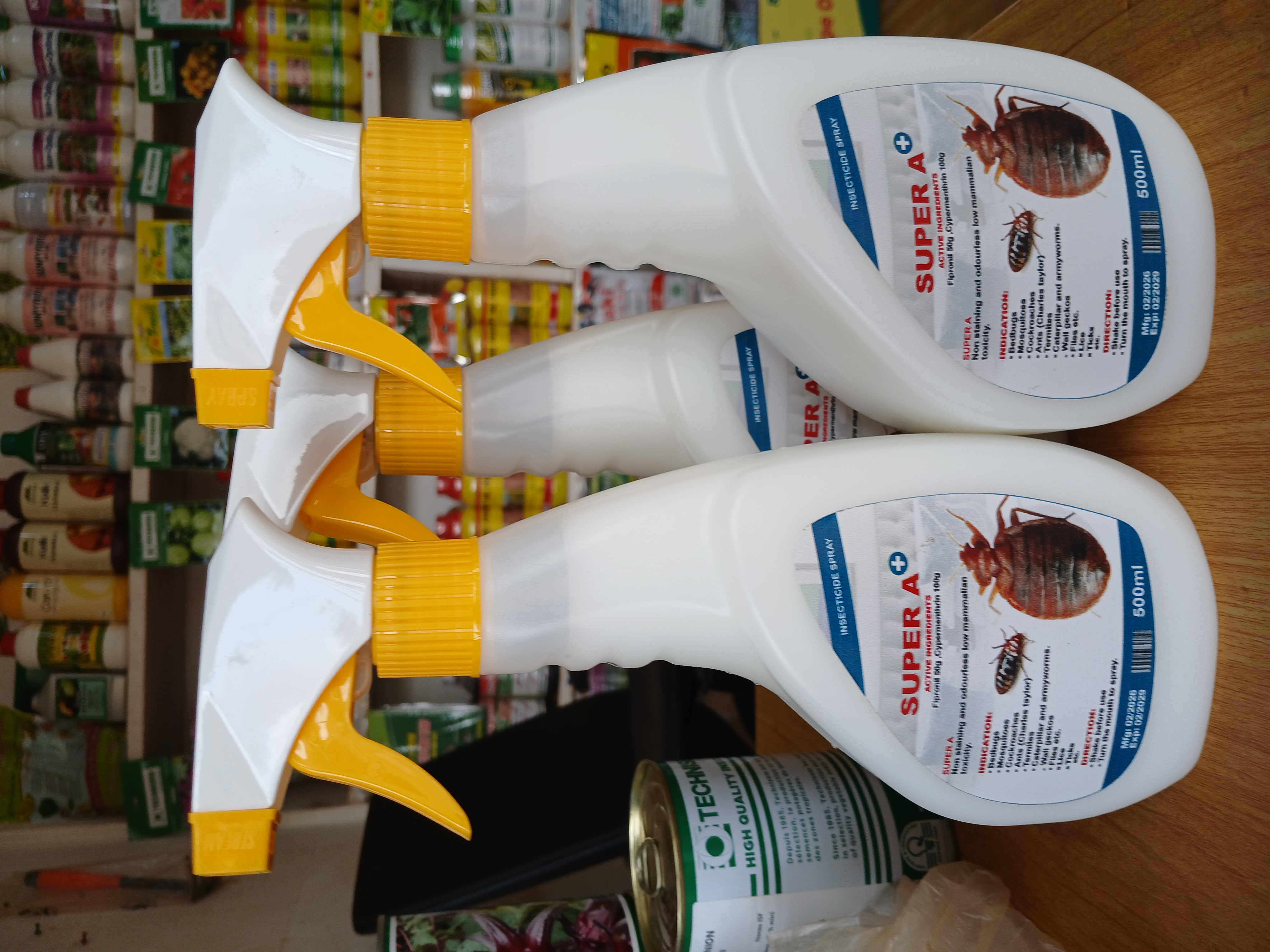 Super A+ insecticide spray