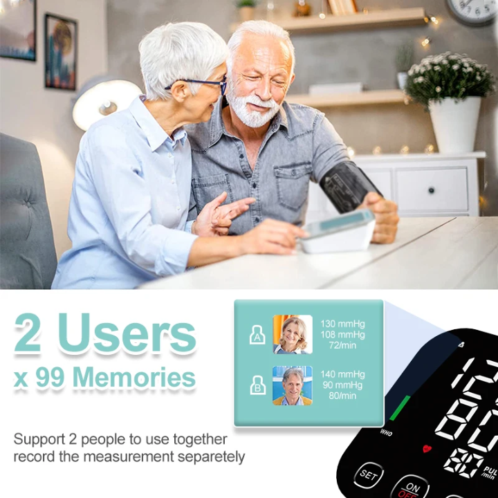 rechargeable blood pressure monitor