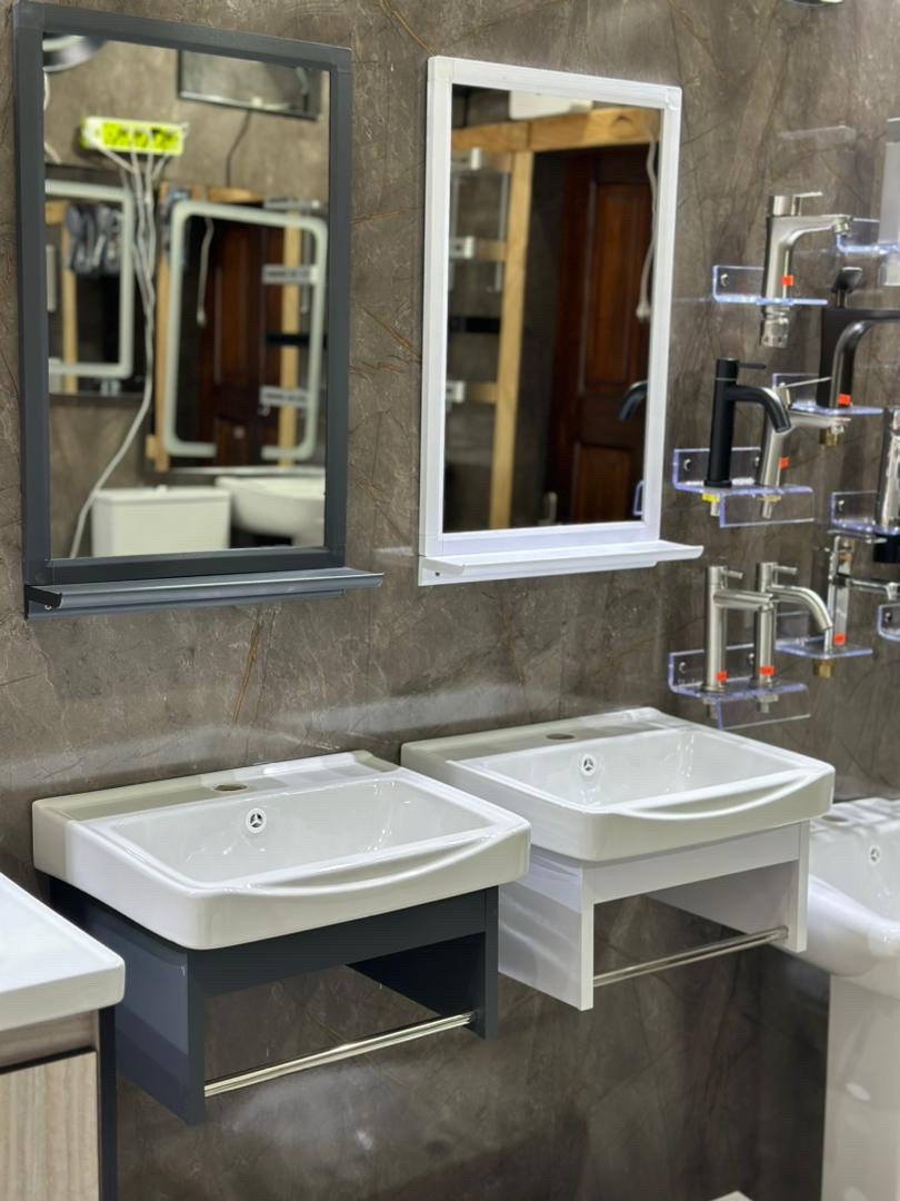 Imported Cabinet basin with mirror_complete