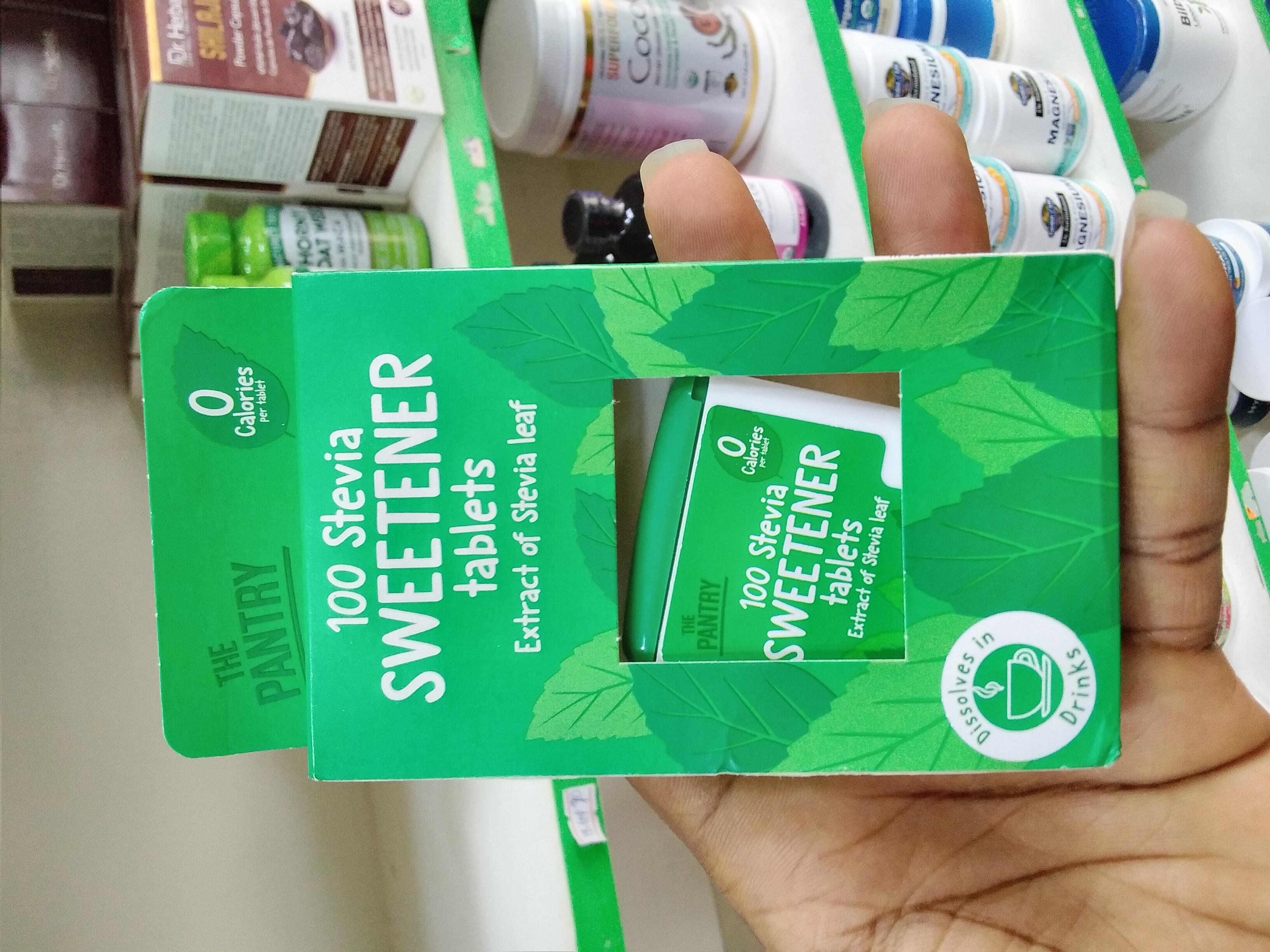 The Pantry 100 Stevia Sweetener Tablets 0 Calories