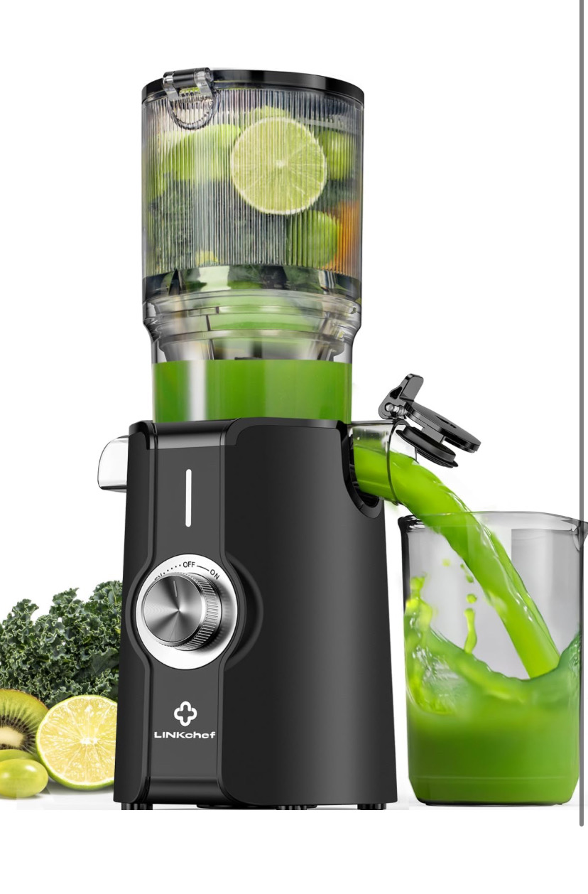 Linkchef Compact Electric Slow Juice Extractor