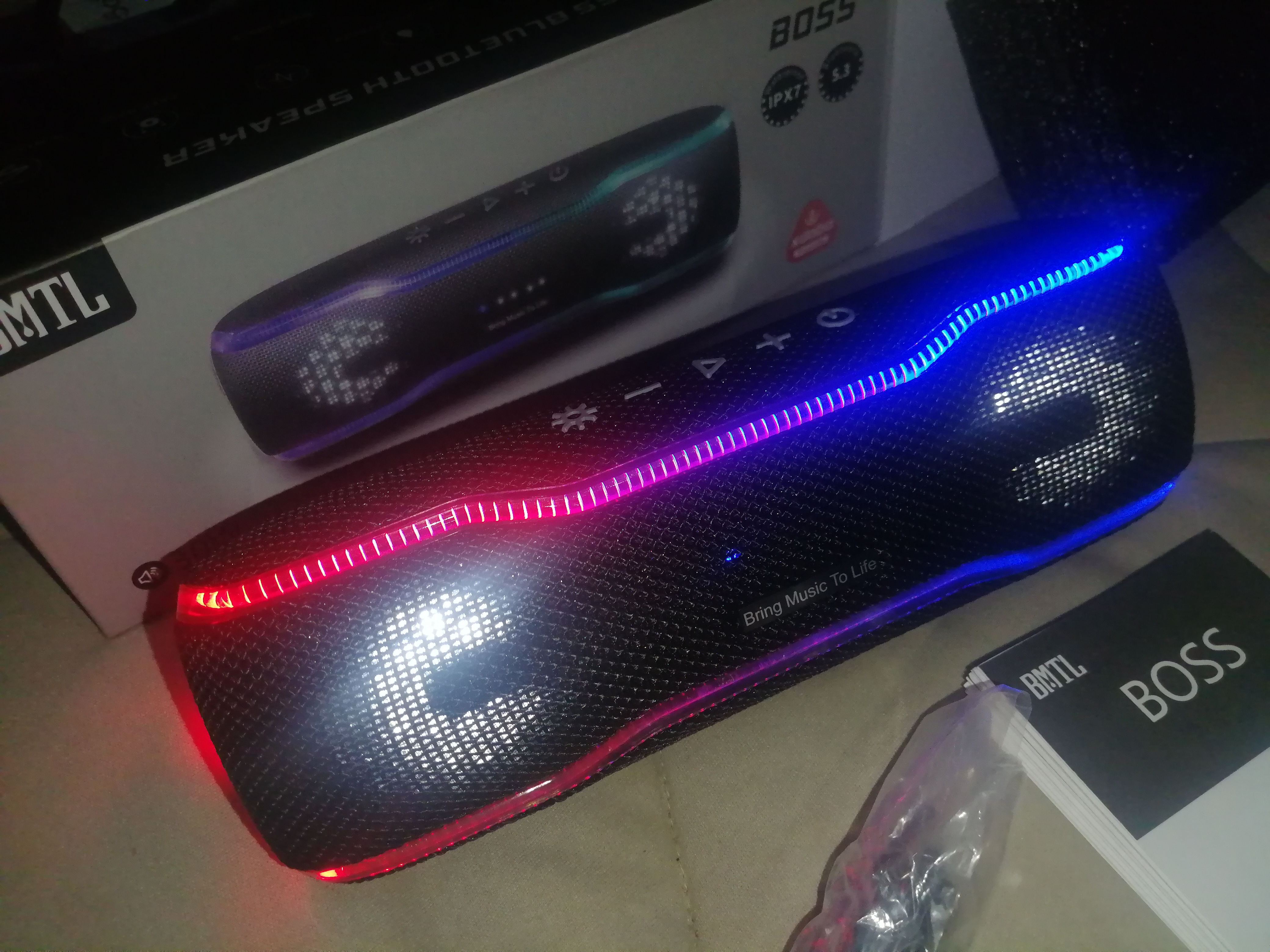 BMTL Boss Portable Bluetooth Speaker