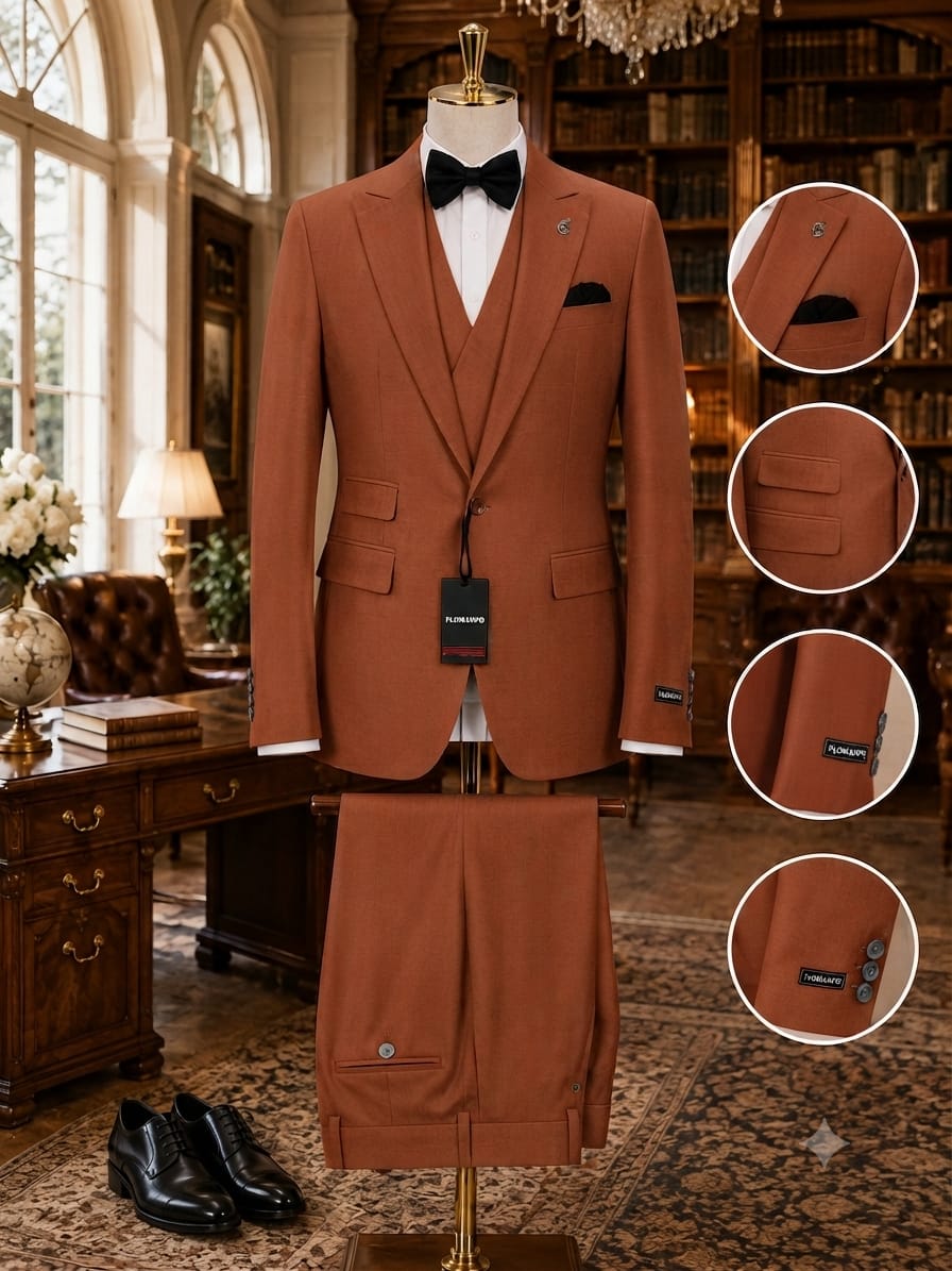 The Elite Heritage 3 Piece Suit