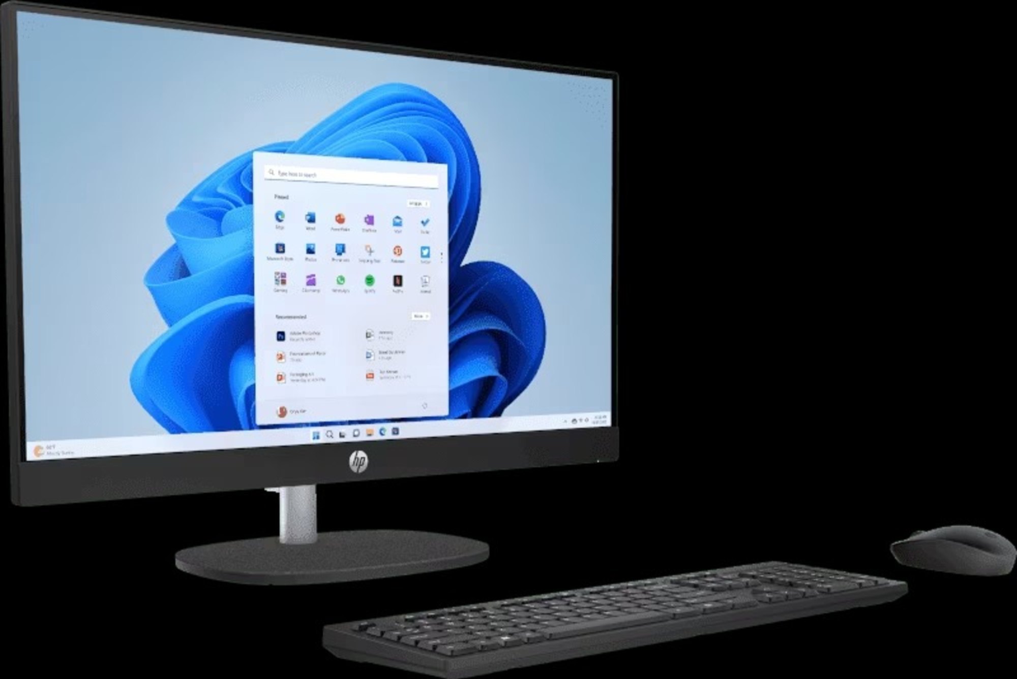 HP All-in-One PC - operating system Free DOS