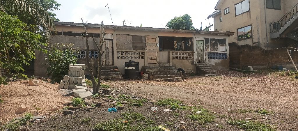 Land for Sale at Gbawe, Agape. It's 103ft X 64ft.